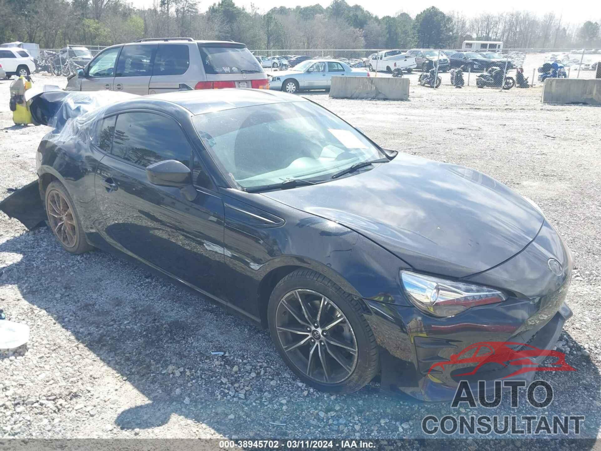 TOYOTA 86 2017 - JF1ZNAA11H8705012