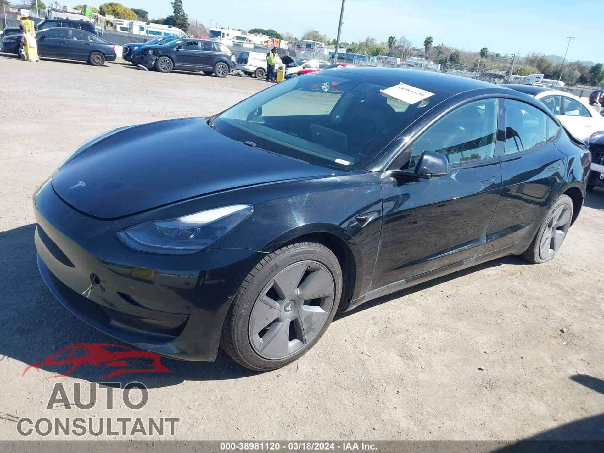 TESLA MODEL 3 2021 - 5YJ3E1EA8MF878076
