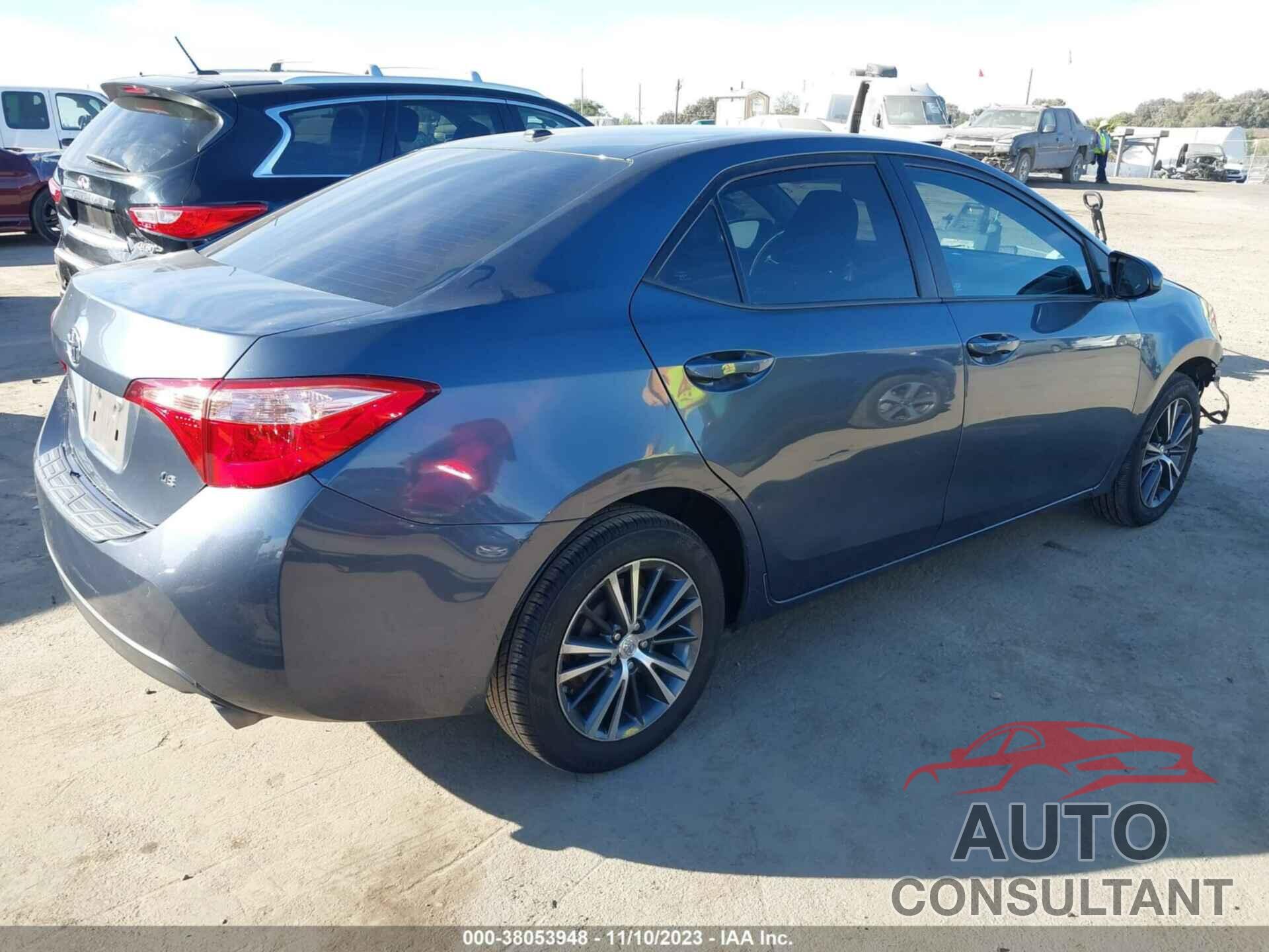 TOYOTA COROLLA 2017 - 5YFBURHE2HP611229