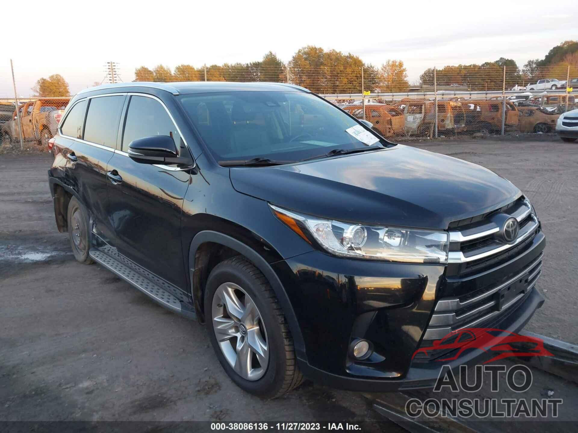 TOYOTA HIGHLANDER 2017 - 5TDYZRFH6HS197064