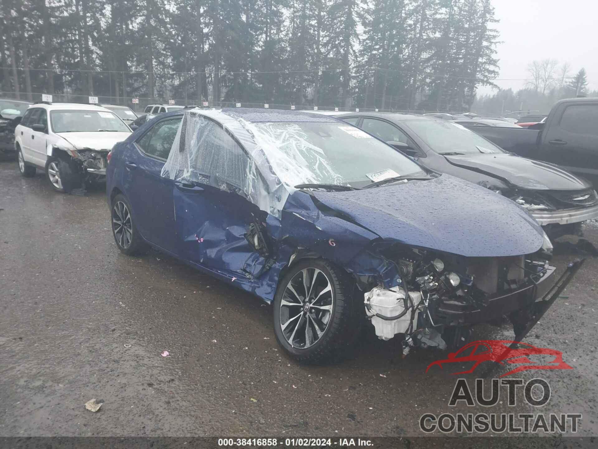 TOYOTA COROLLA 2017 - 2T1BURHE7HC920193