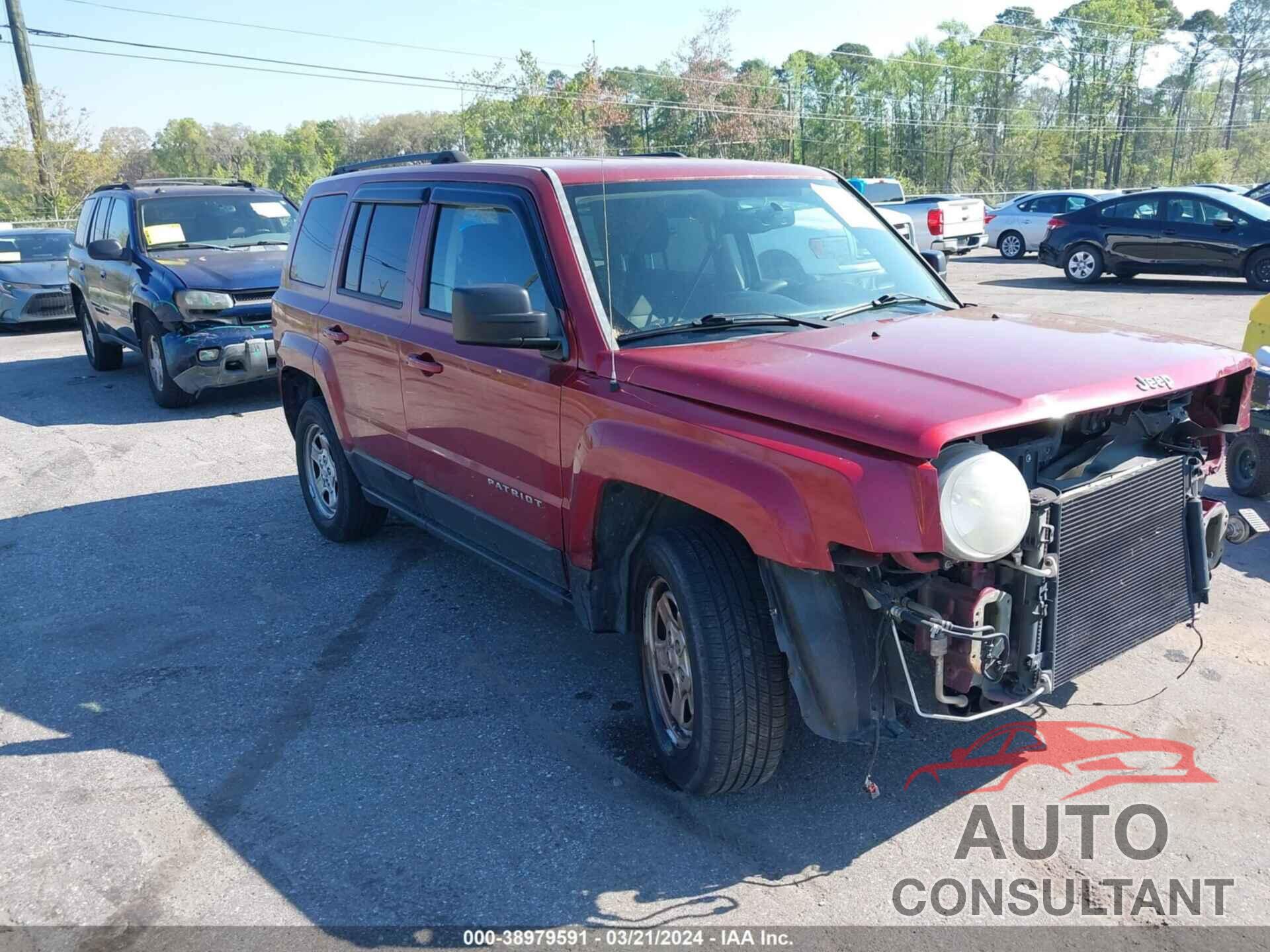 JEEP PATRIOT 2016 - 1C4NJRBB1GD594798