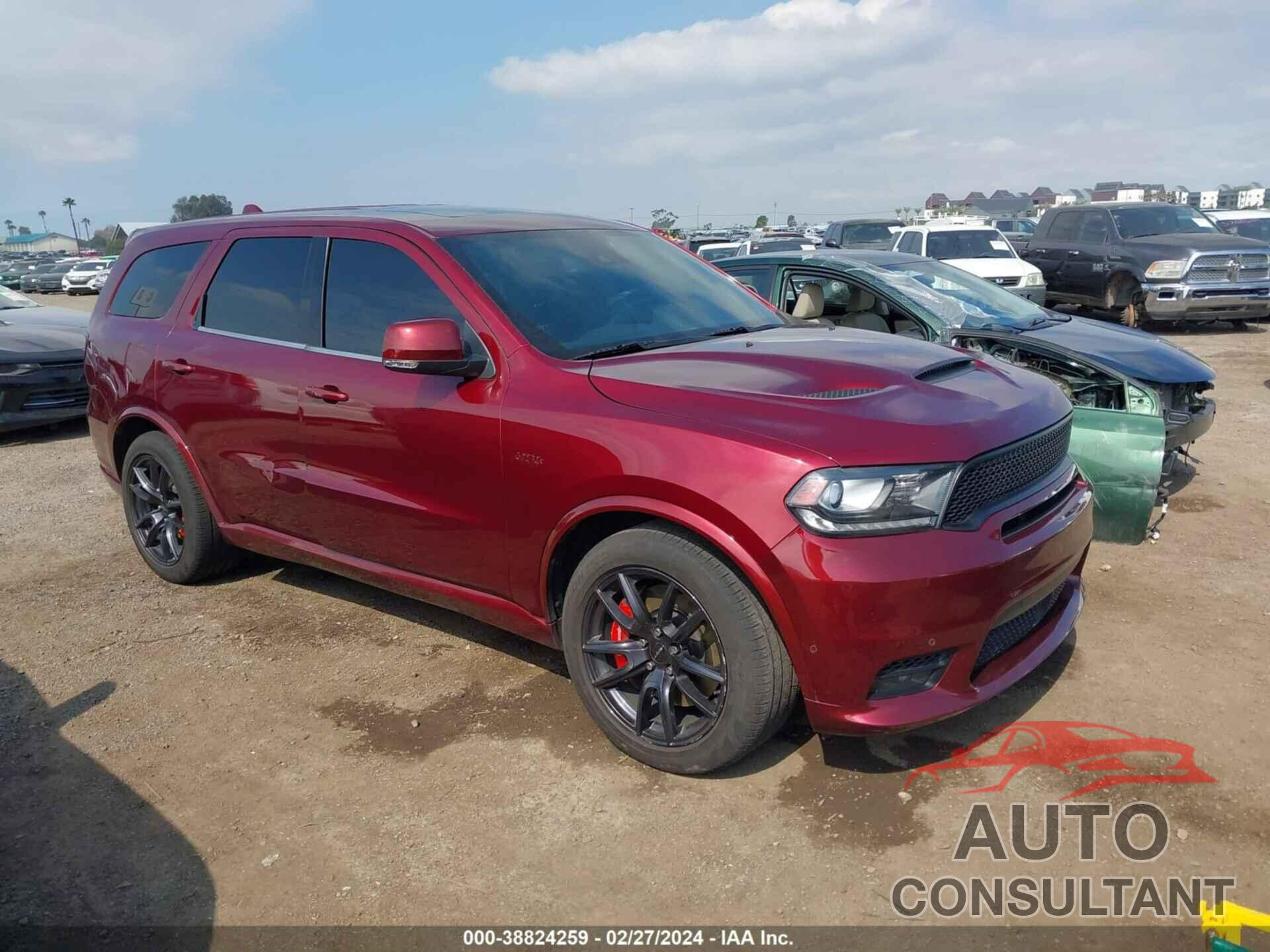 DODGE DURANGO 2018 - 1C4SDJGJ8JC486039