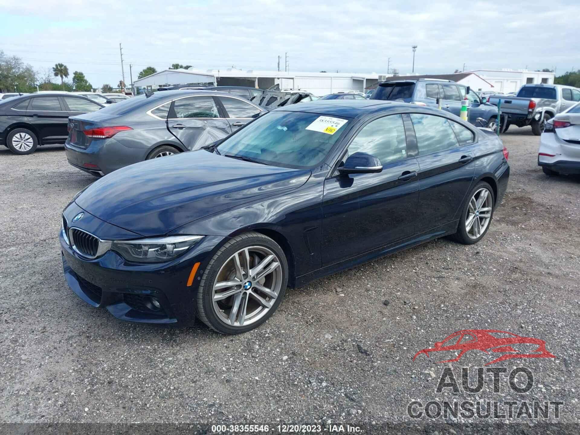 BMW 440I GRAN COUPE 2018 - WBA4J7C52JBH14328