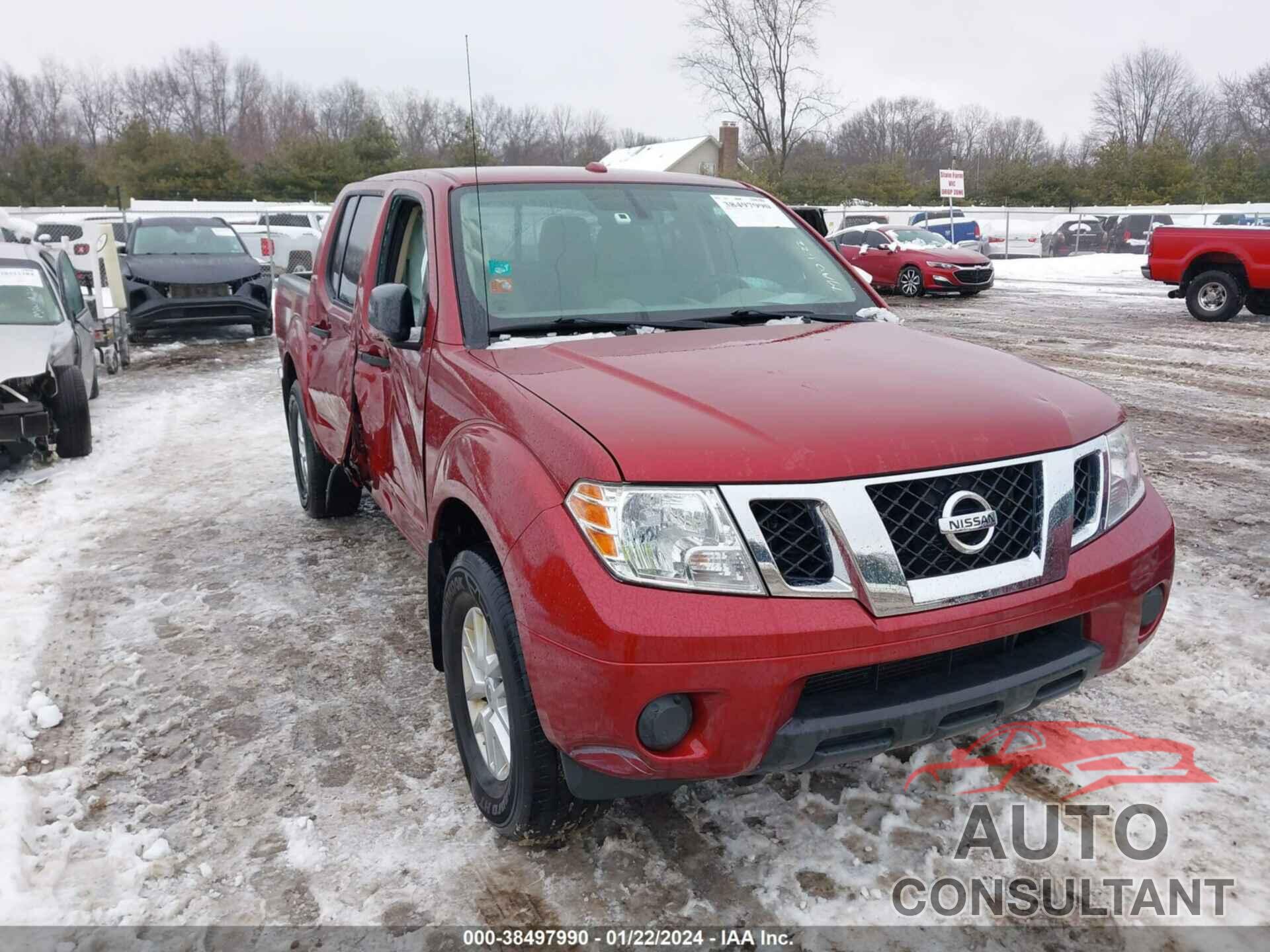NISSAN FRONTIER 2018 - 1N6AD0EV8JN742337