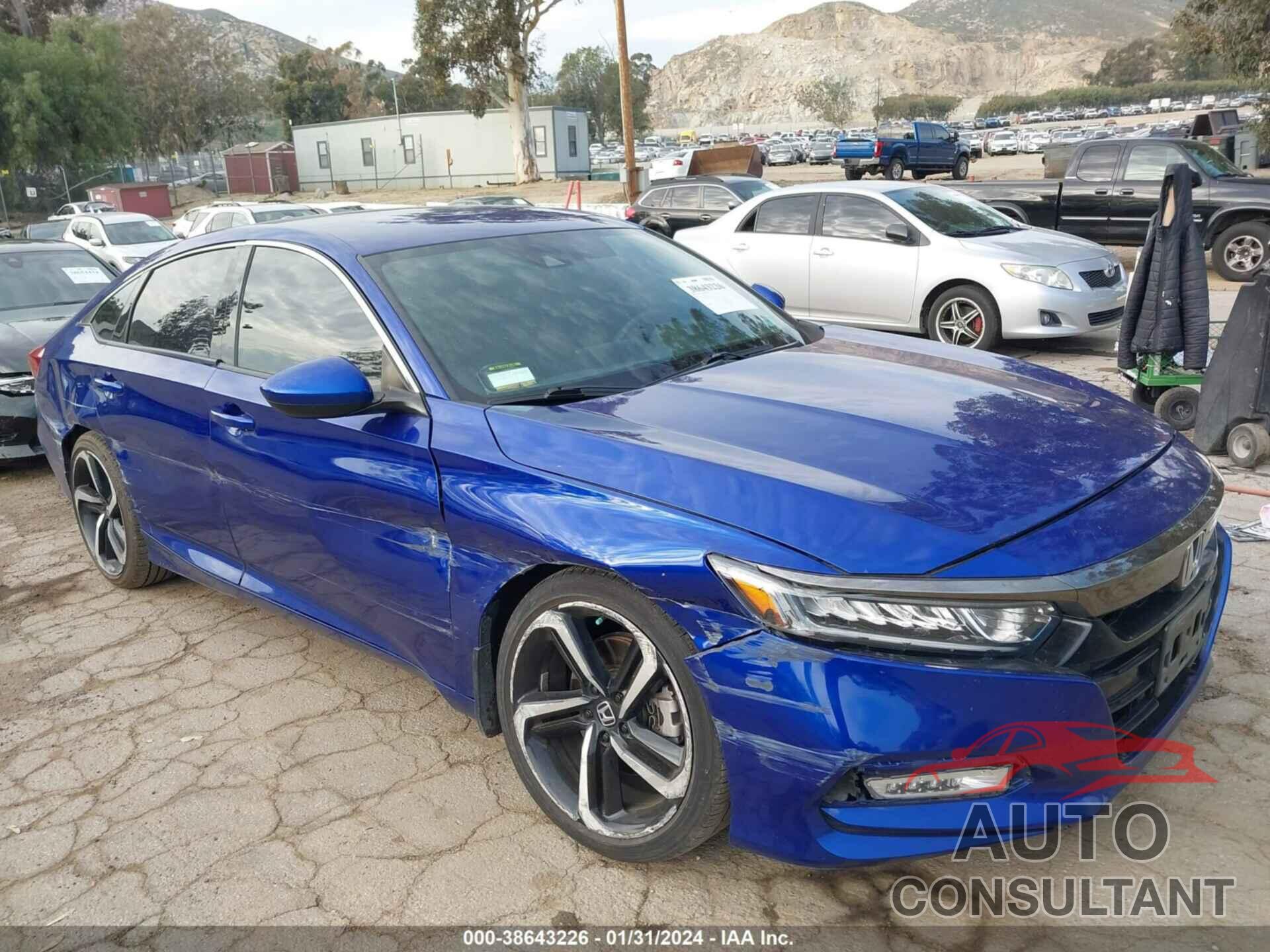 HONDA ACCORD 2018 - 1HGCV1F32JA170296