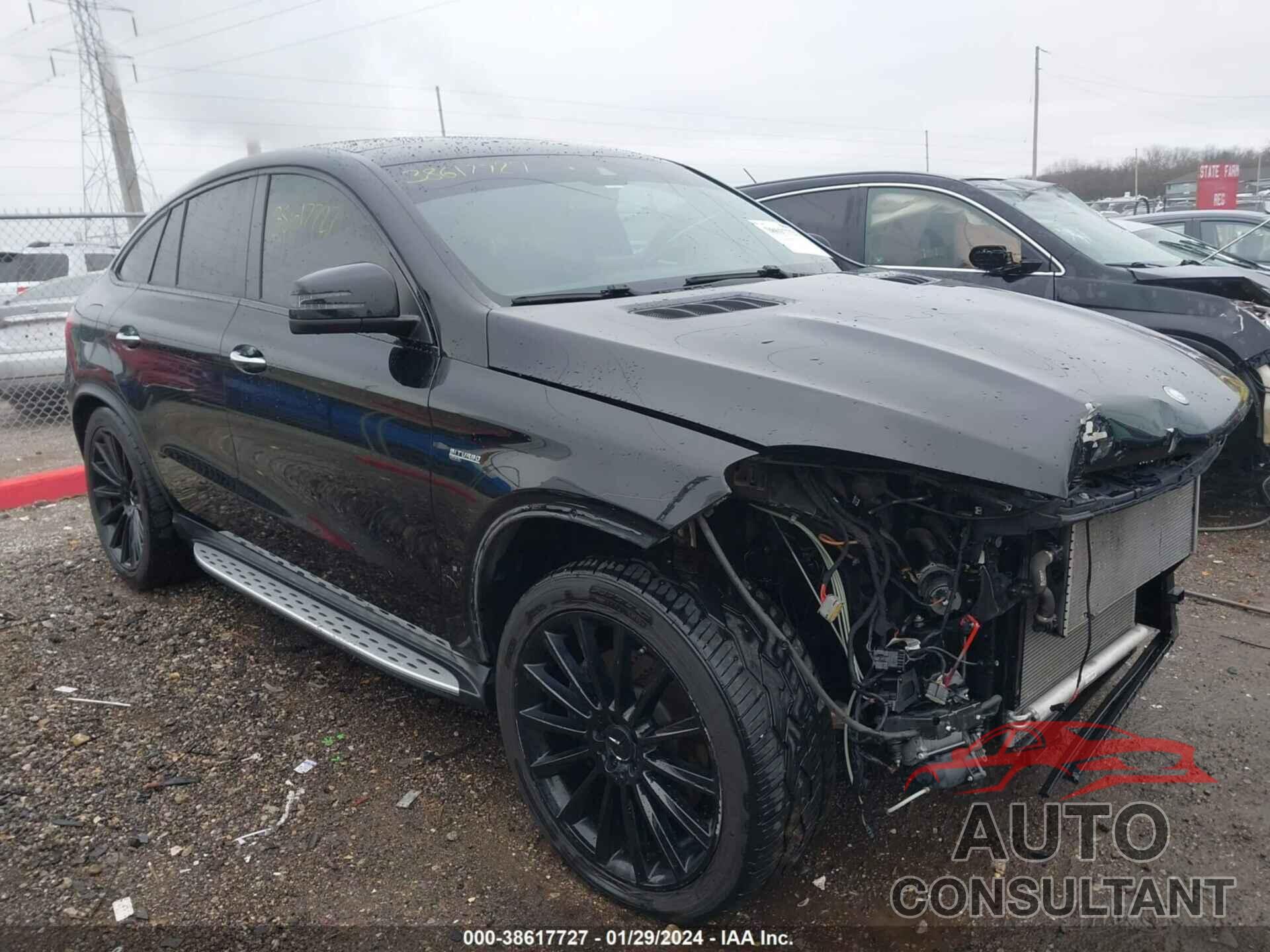 MERCEDES-BENZ AMG GLE 43 COUPE 2017 - 4JGED6EB9HA064966