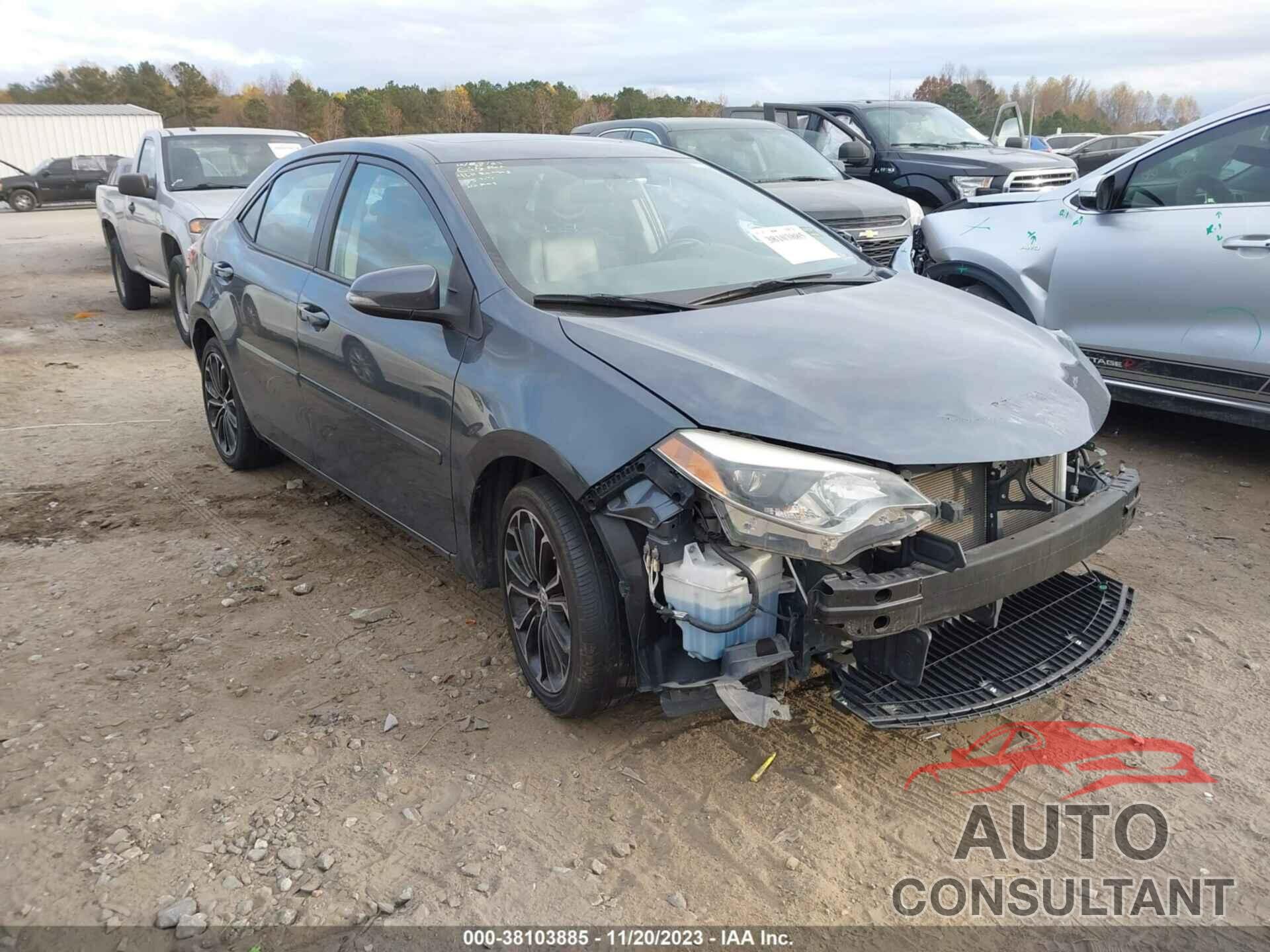 TOYOTA COROLLA 2016 - 2T1BURHE8GC575500