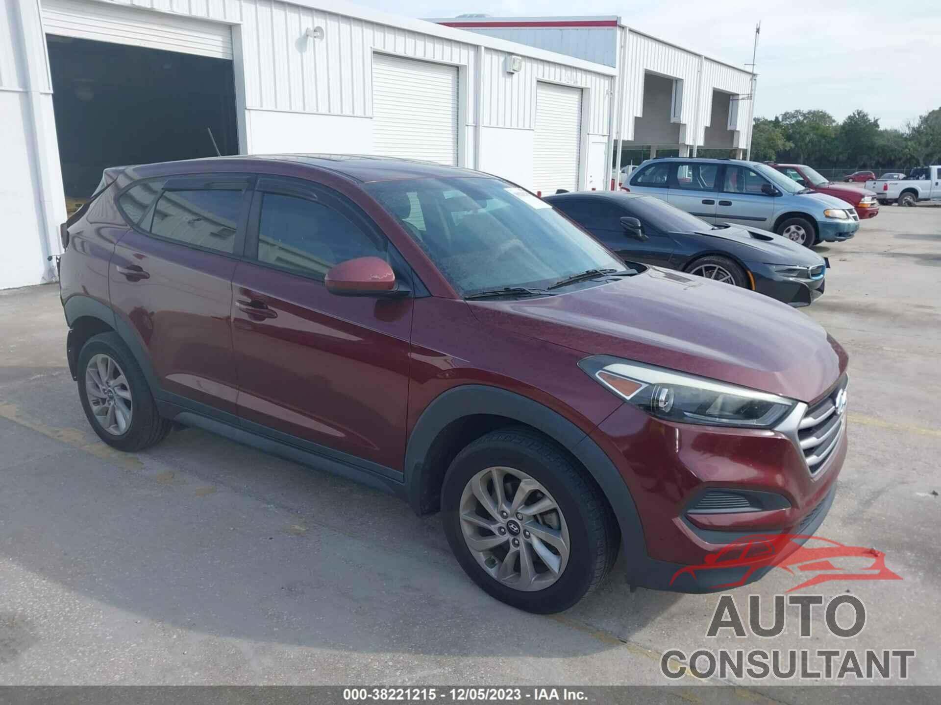 HYUNDAI TUCSON 2017 - KM8J23A47HU537238