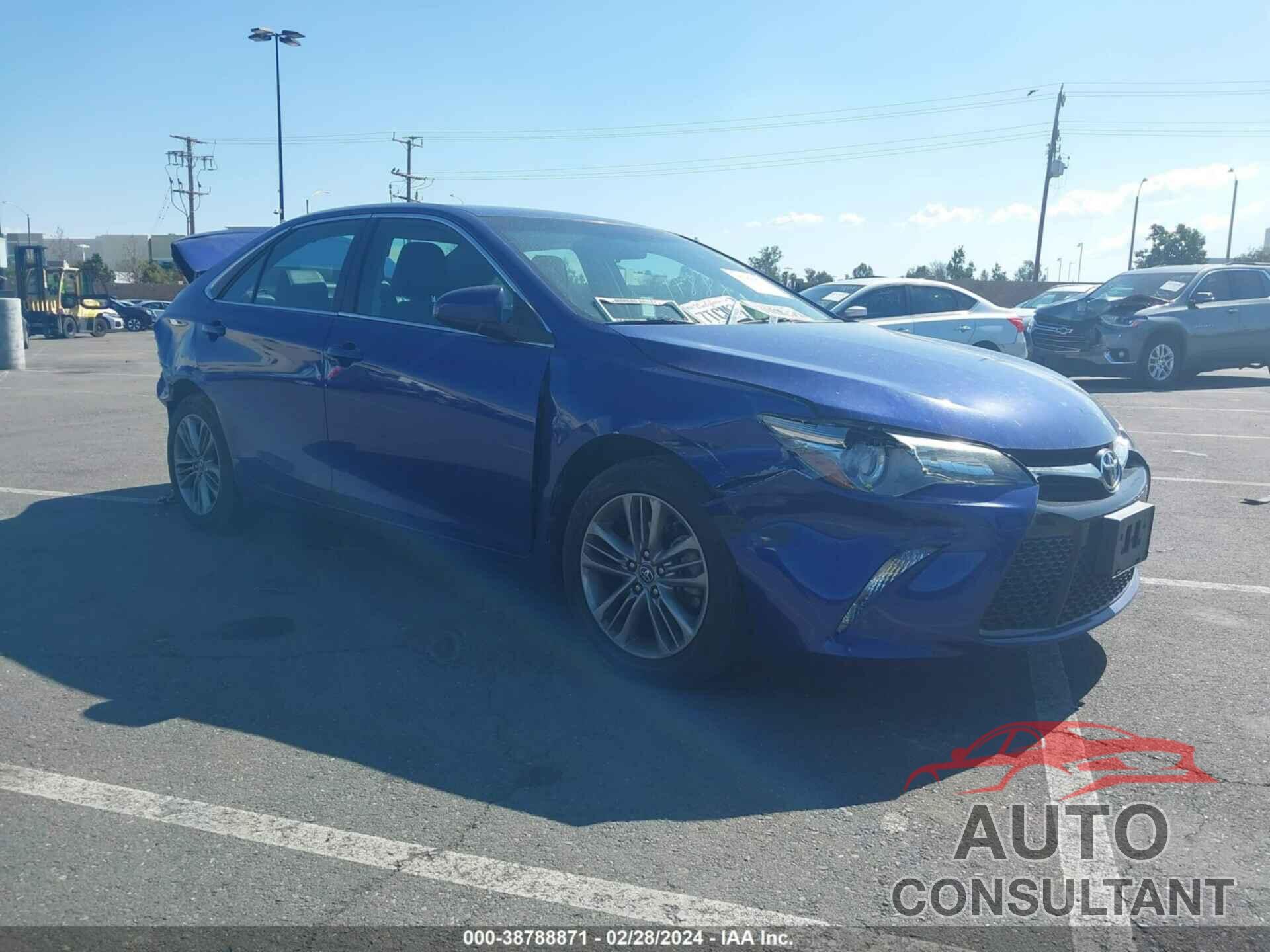 TOYOTA CAMRY 2016 - 4T1BF1FK7GU609560