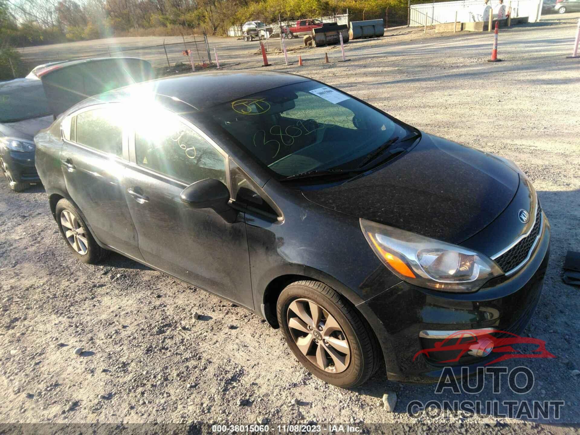 KIA RIO 2016 - KNADN4A32G6586840