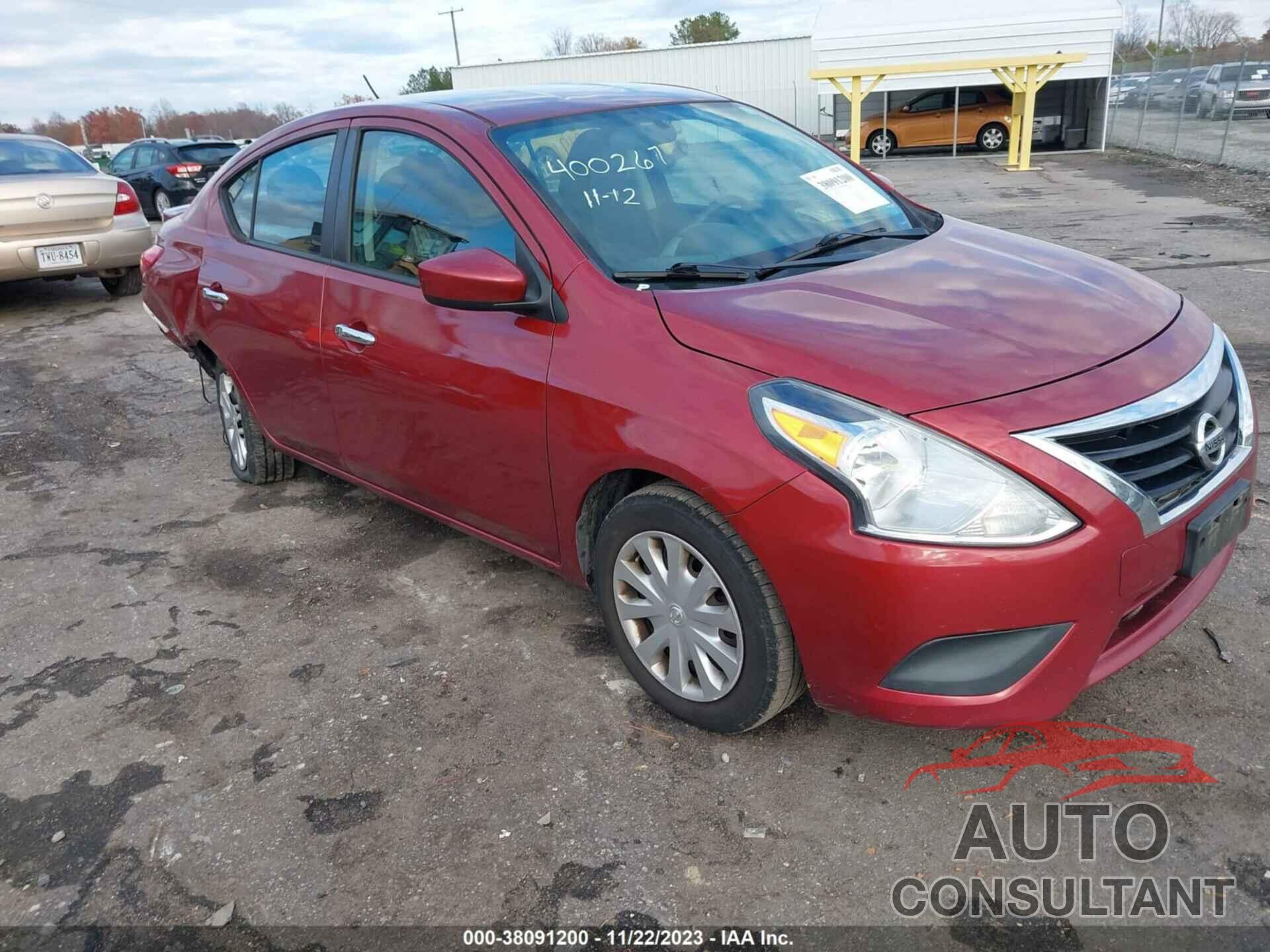 NISSAN VERSA 2016 - 3N1CN7AP6GL897571