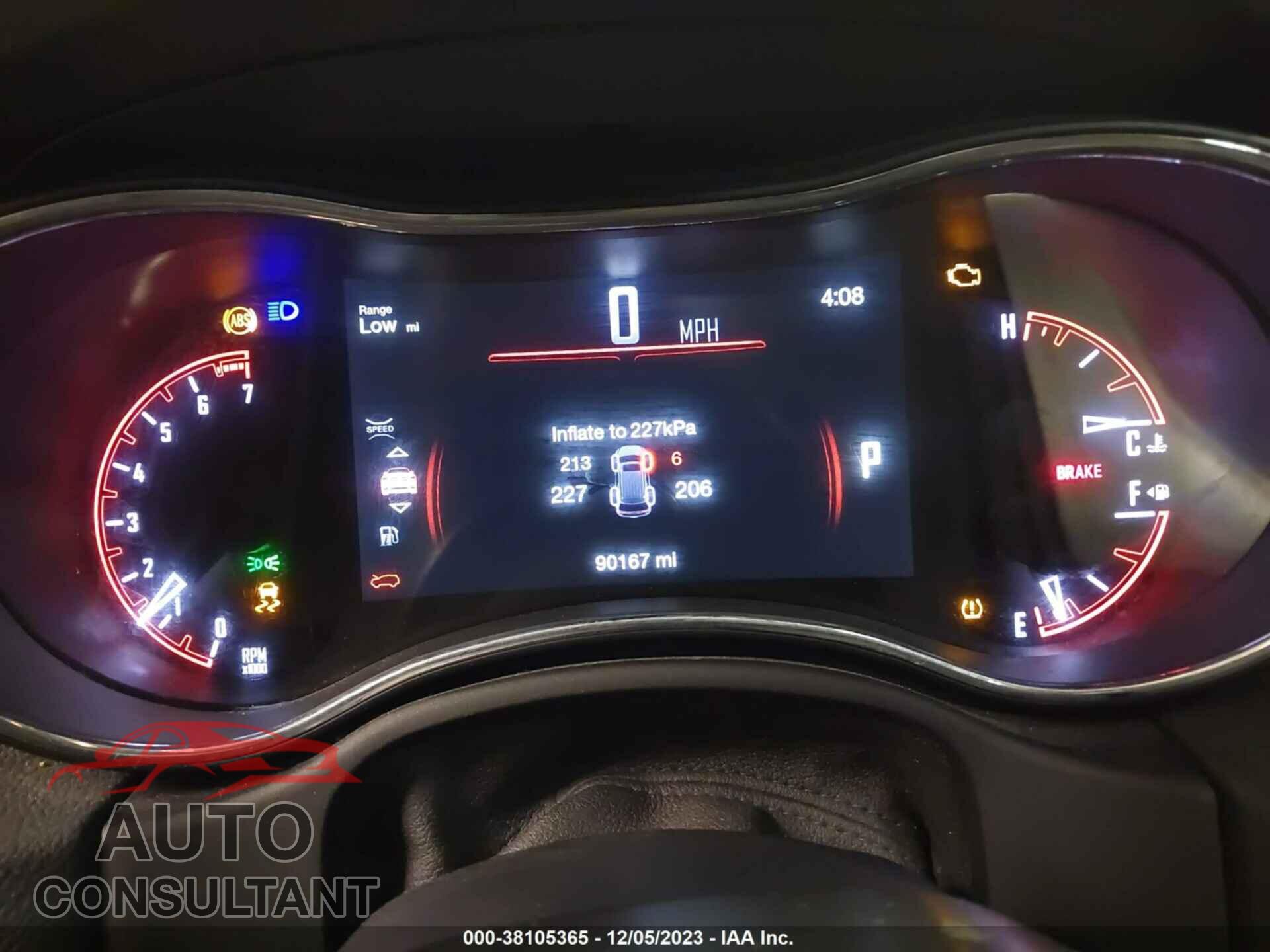 DODGE DURANGO 2017 - 1C4RDJDG5HC960983
