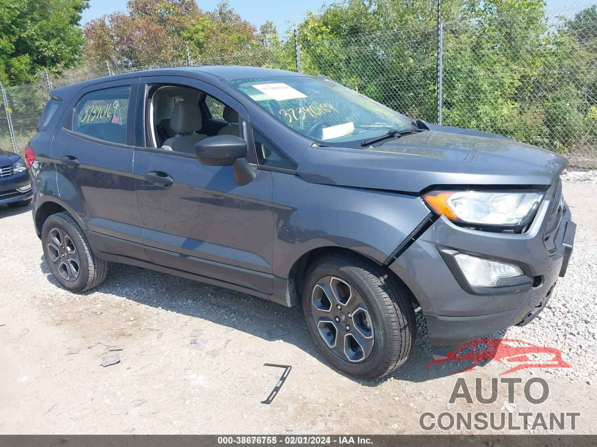 FORD ECOSPORT 2021 - MAJ3S2FE6MC398914