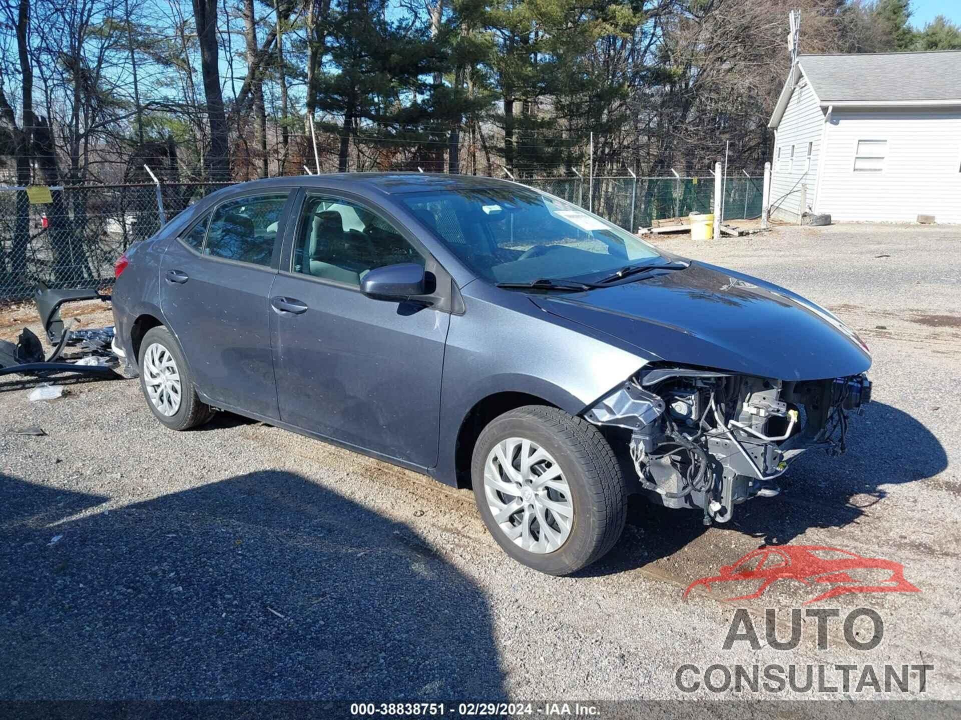 TOYOTA COROLLA 2017 - 2T1BURHE6HC839119
