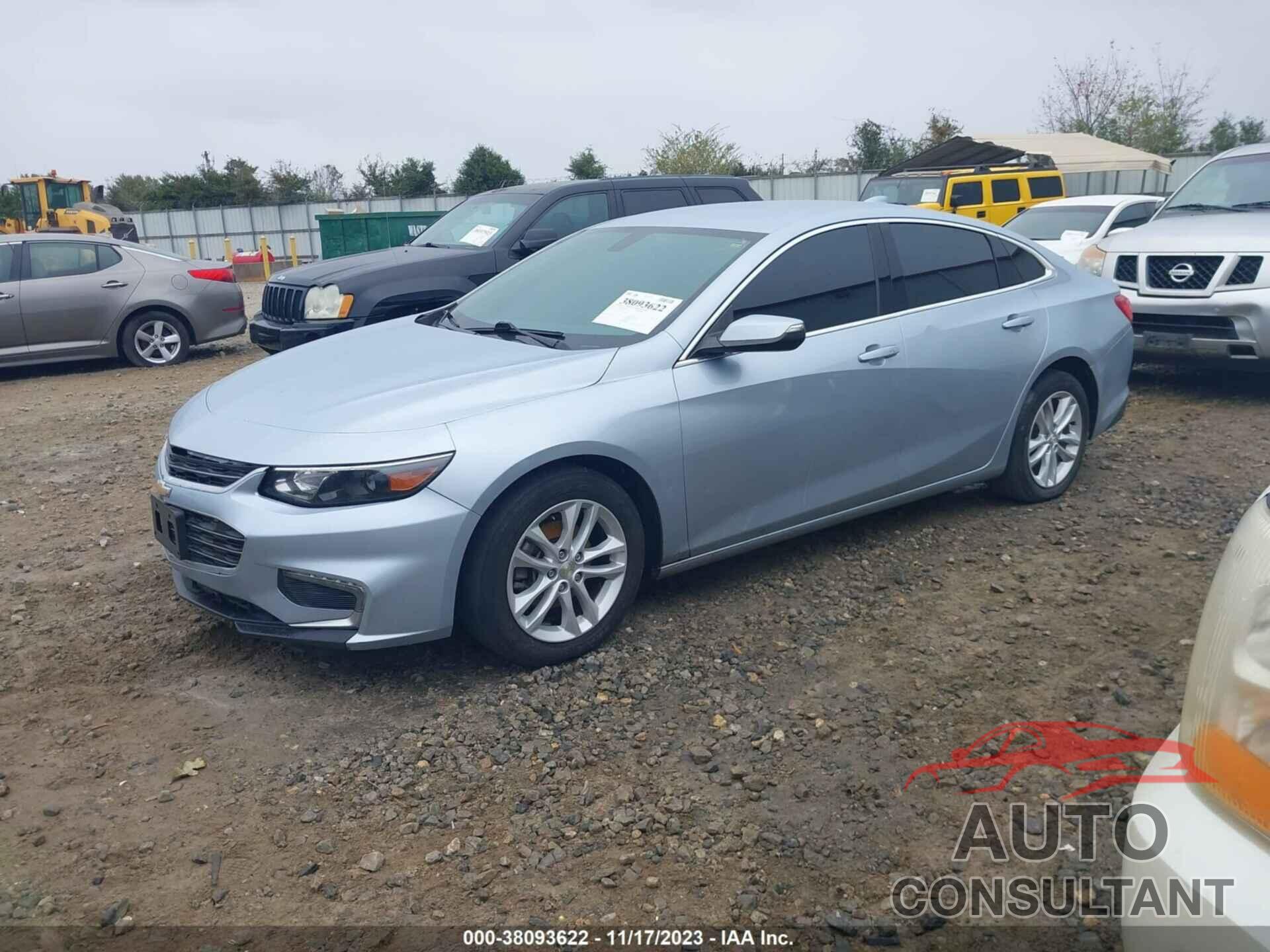 CHEVROLET MALIBU 2017 - 1G1ZE5ST7HF167597