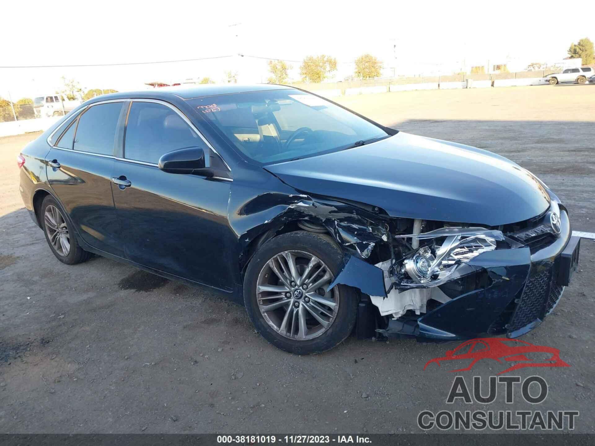 TOYOTA CAMRY 2017 - 4T1BF1FK0HU615864