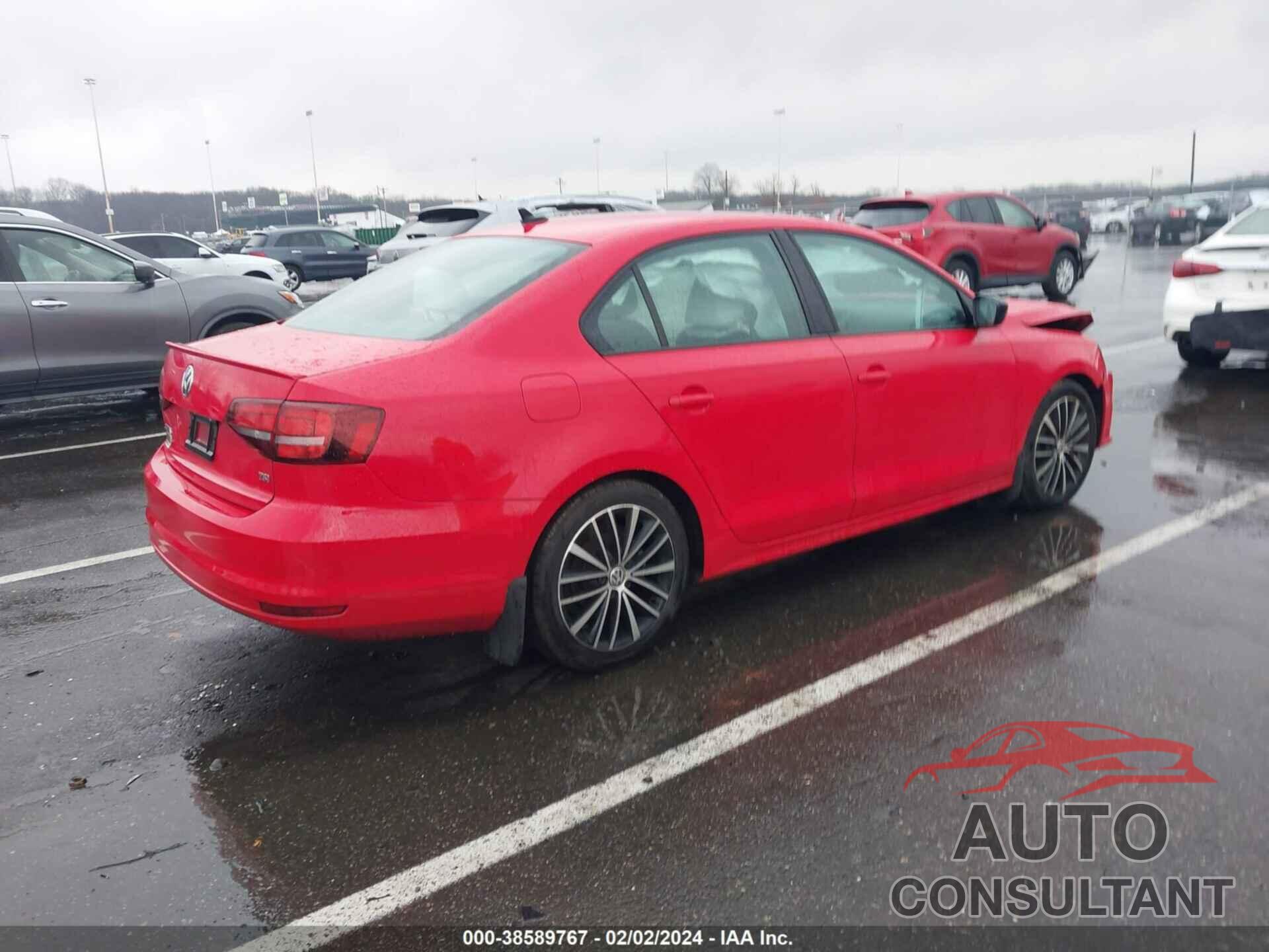 VOLKSWAGEN JETTA 2016 - 3VWD17AJ4GM356664