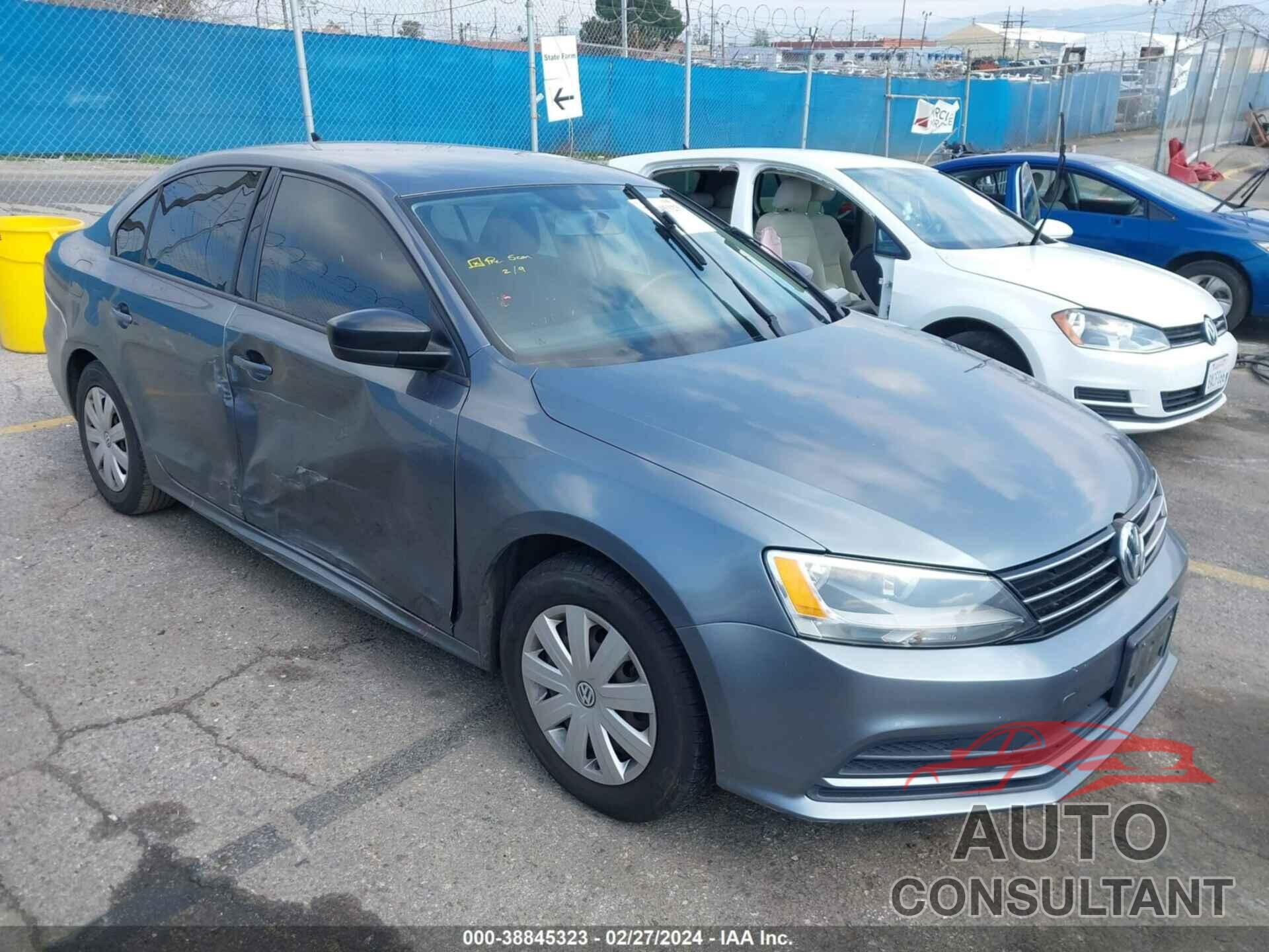 VOLKSWAGEN JETTA 2016 - 3VW267AJ3GM254197