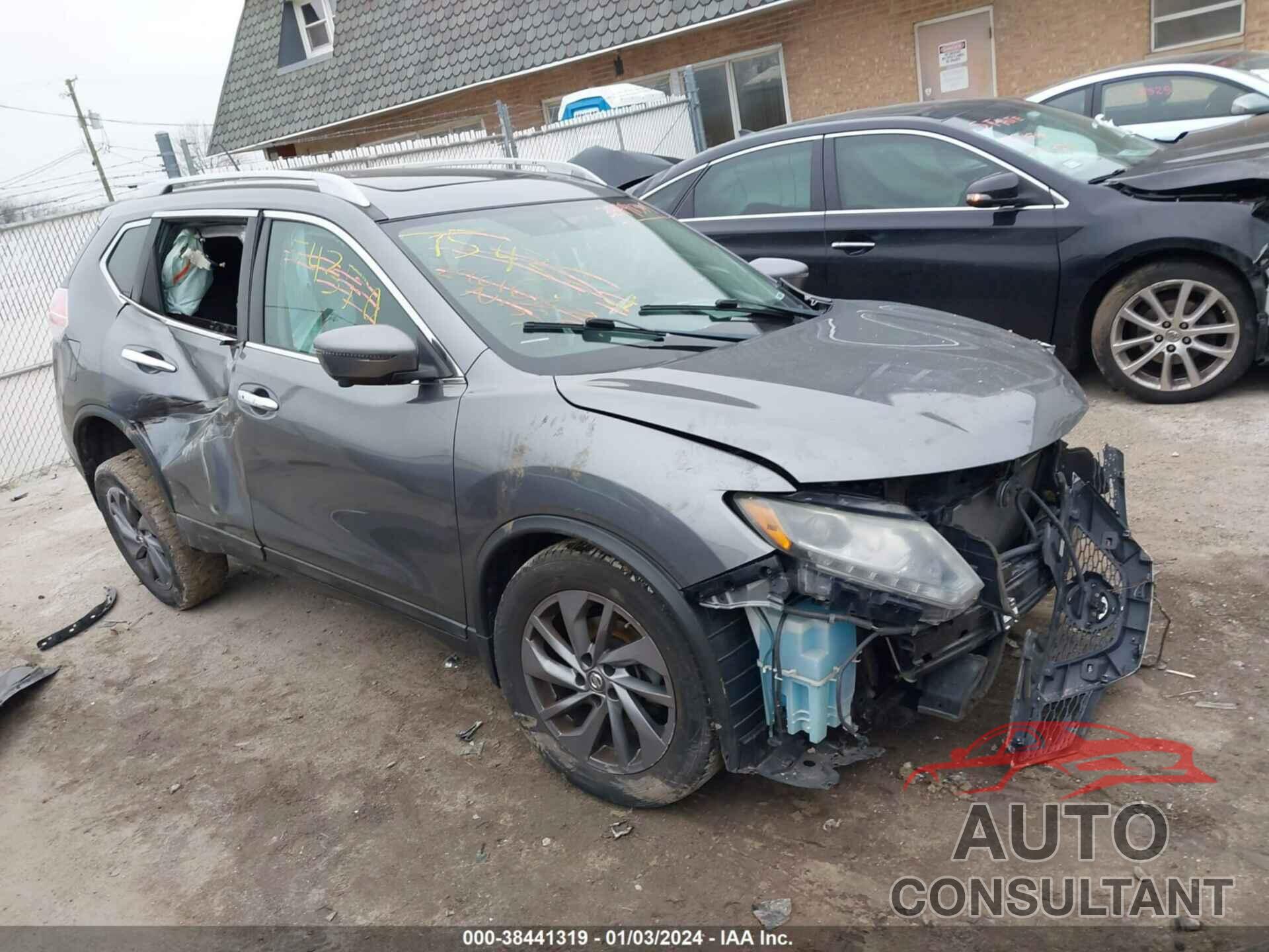 NISSAN ROGUE 2016 - 5N1AT2MV8GC754359