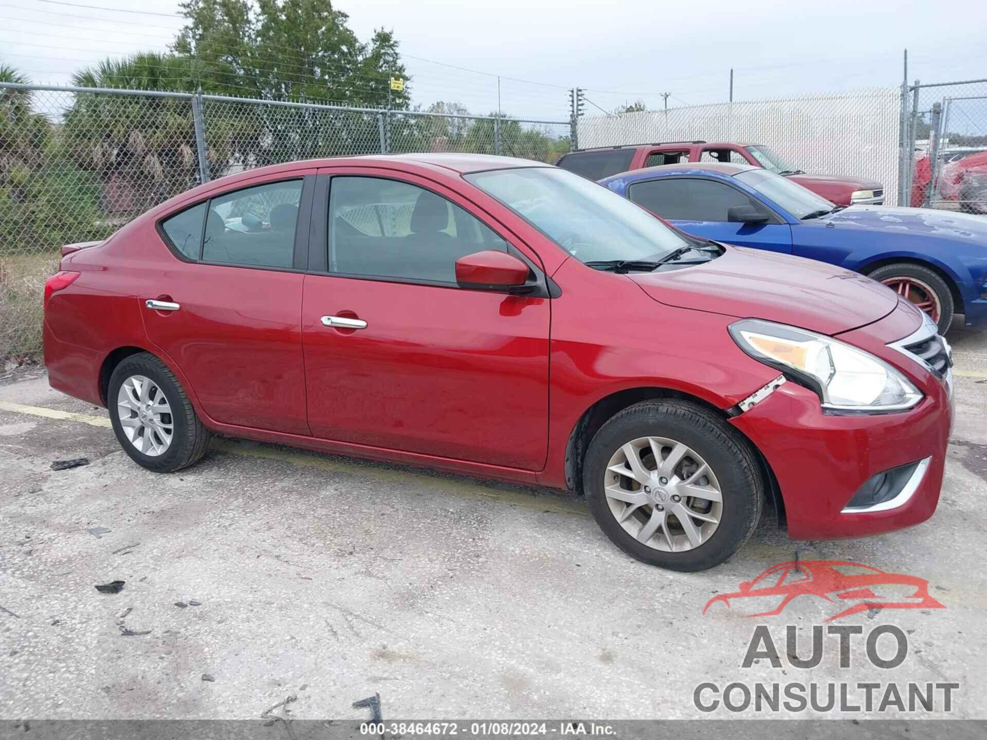 NISSAN VERSA 2018 - 3N1CN7AP3JL880184