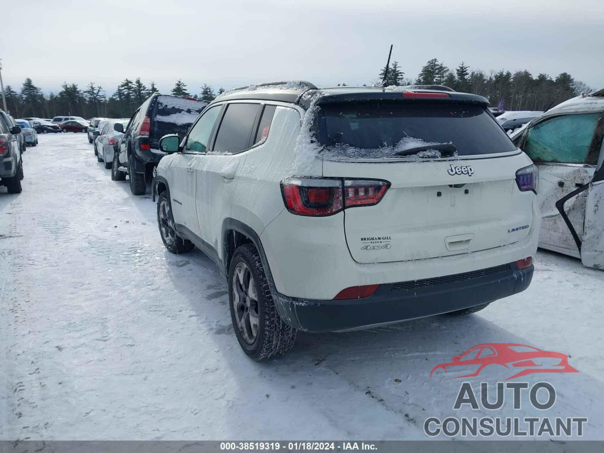 JEEP NEW COMPASS 2017 - 3C4NJDCB9HT666330