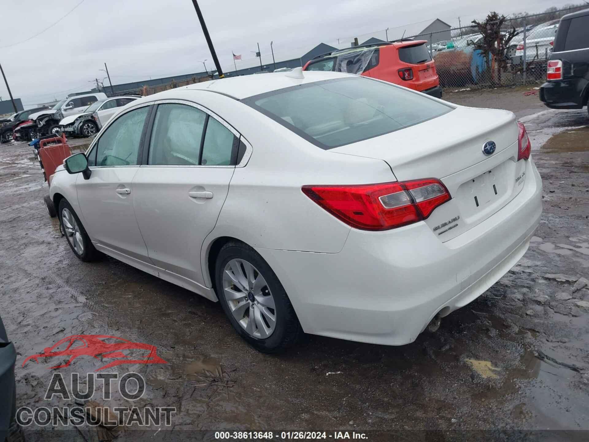 SUBARU LEGACY 2017 - 4S3BNAF69H3020625