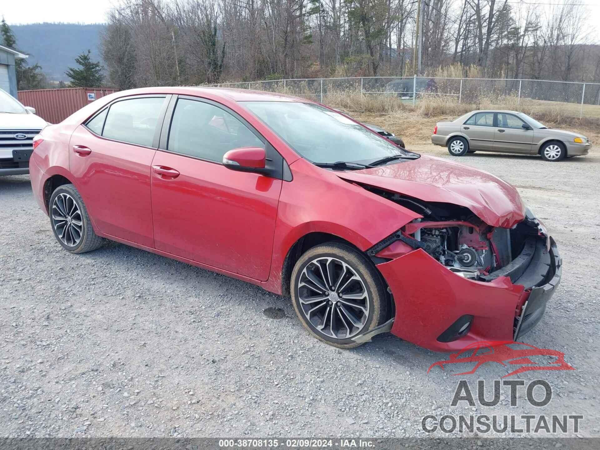 TOYOTA COROLLA 2016 - 2T1BURHE5GC532040