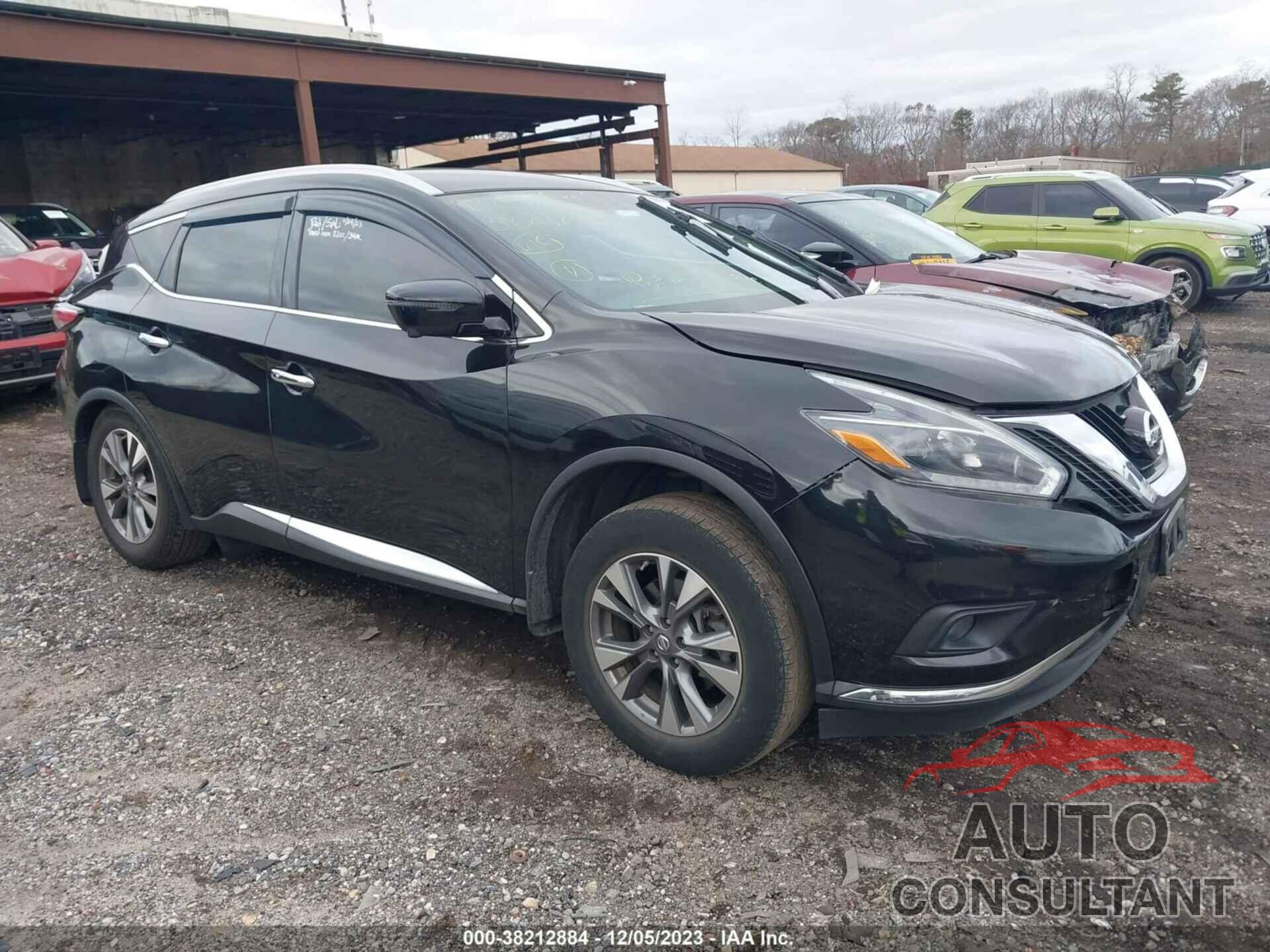 NISSAN MURANO 2018 - 5N1AZ2MH1JN122291