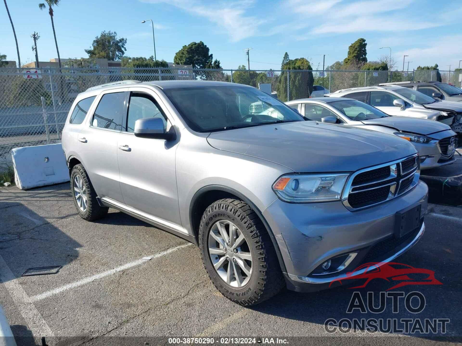 DODGE DURANGO 2018 - 1C4RDHAG6JC290184