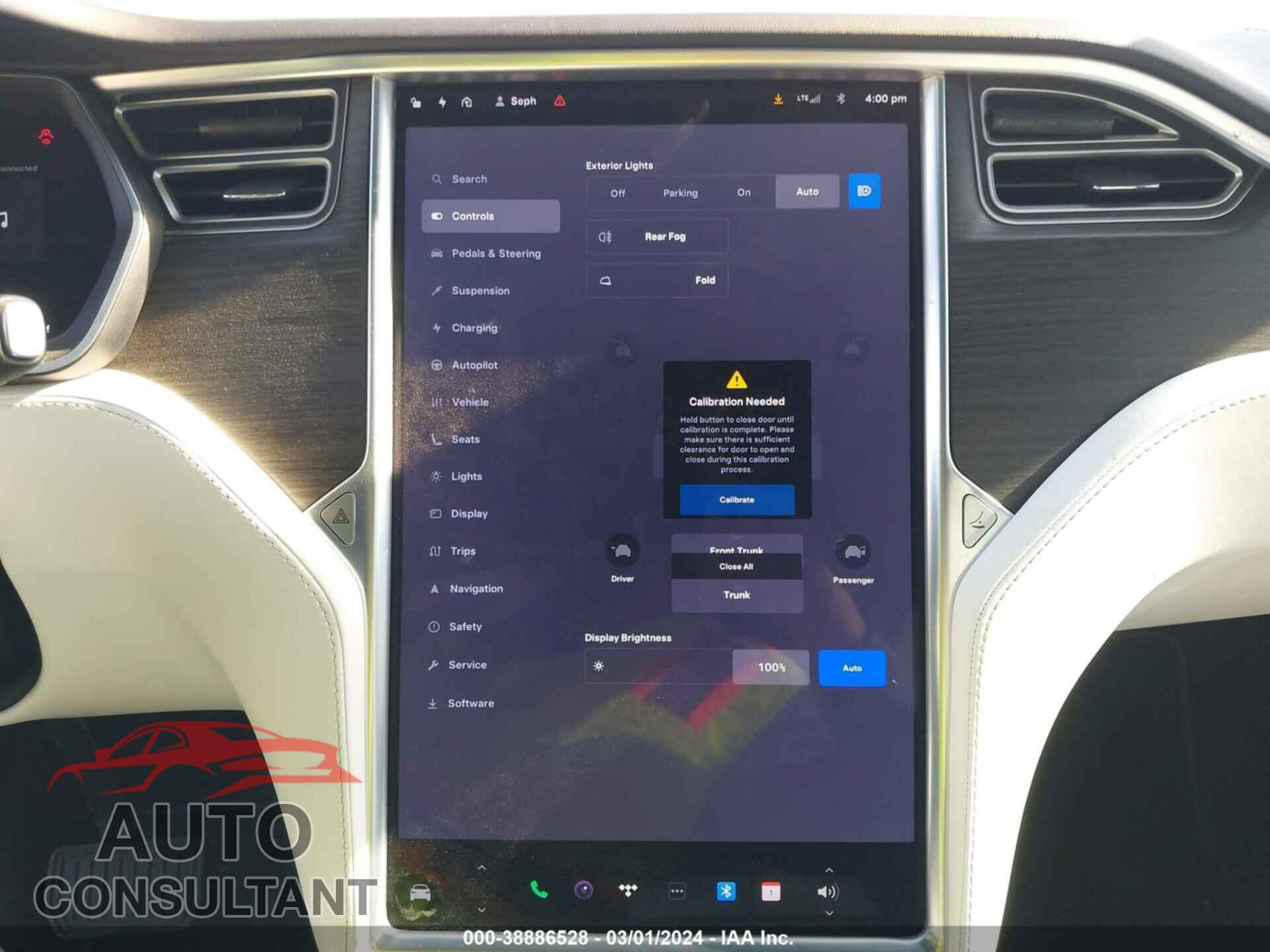 TESLA MODEL X 2016 - 5YJXCBE27GF014159