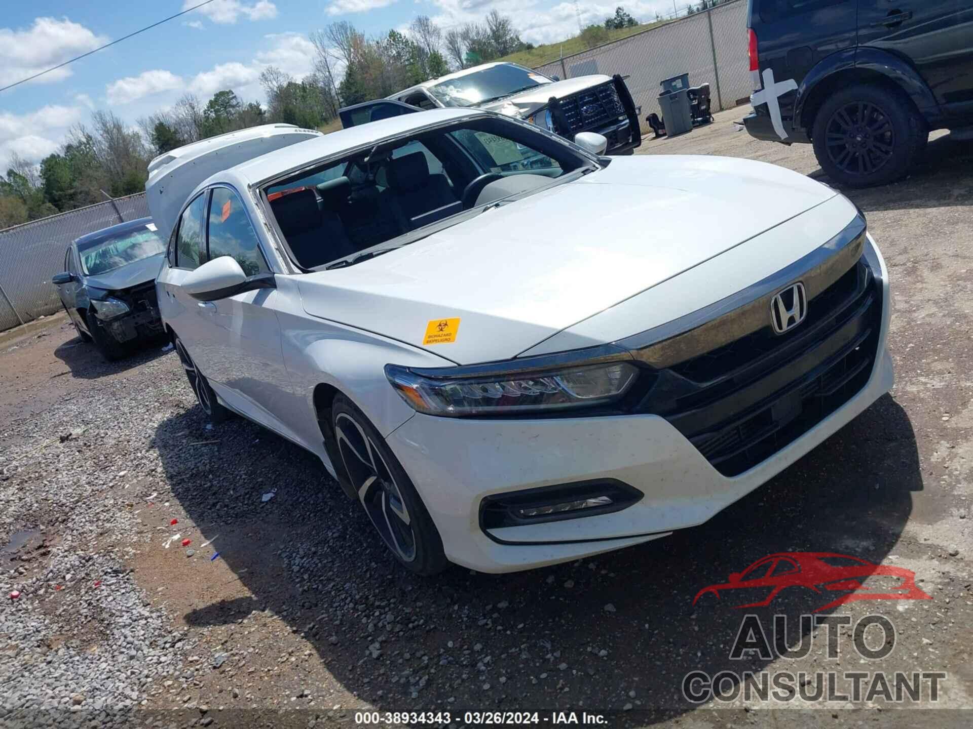 HONDA ACCORD 2018 - 1HGCV1F36JA238955