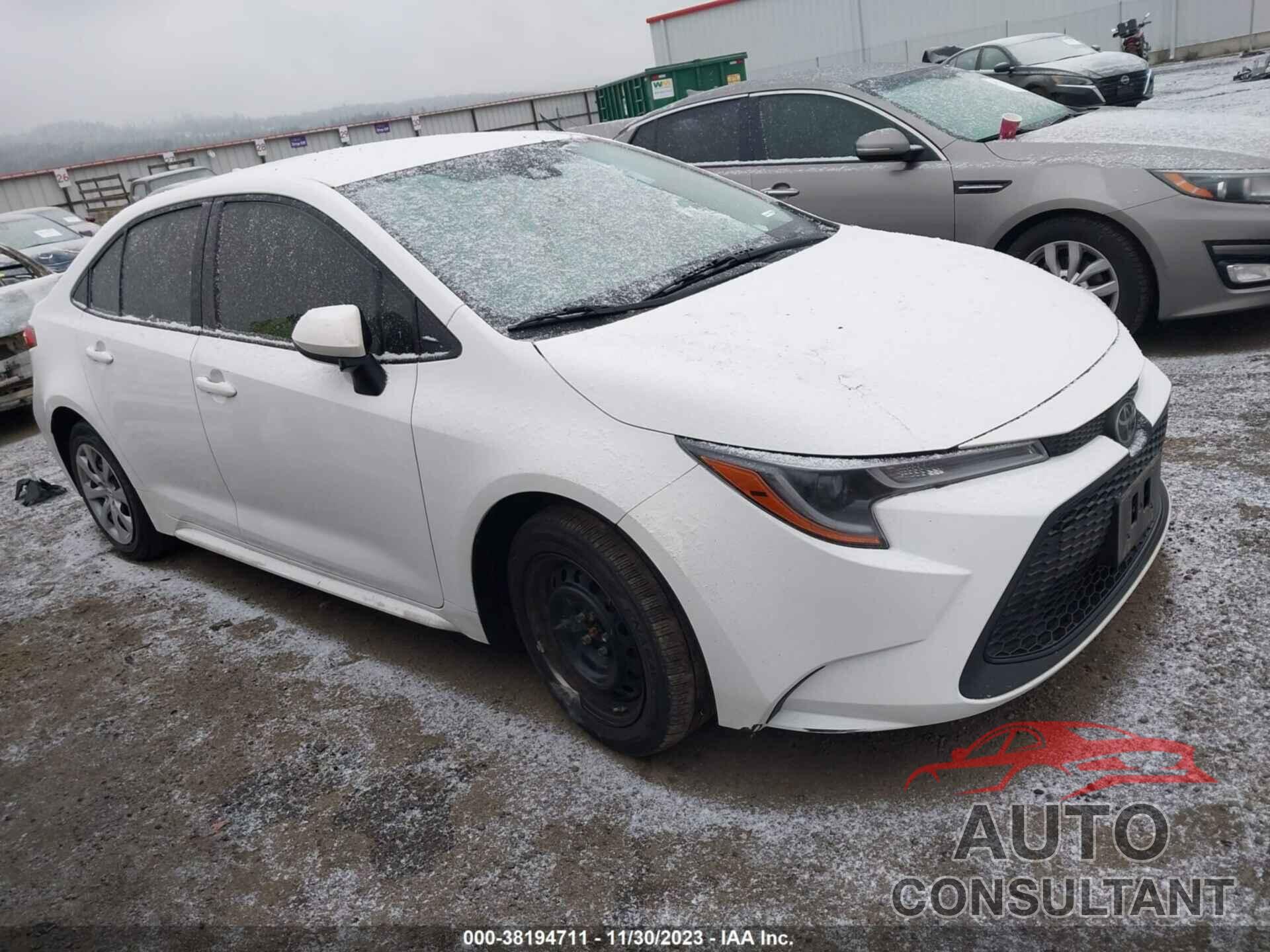 TOYOTA COROLLA 2020 - JTDEPRAEXLJ016902