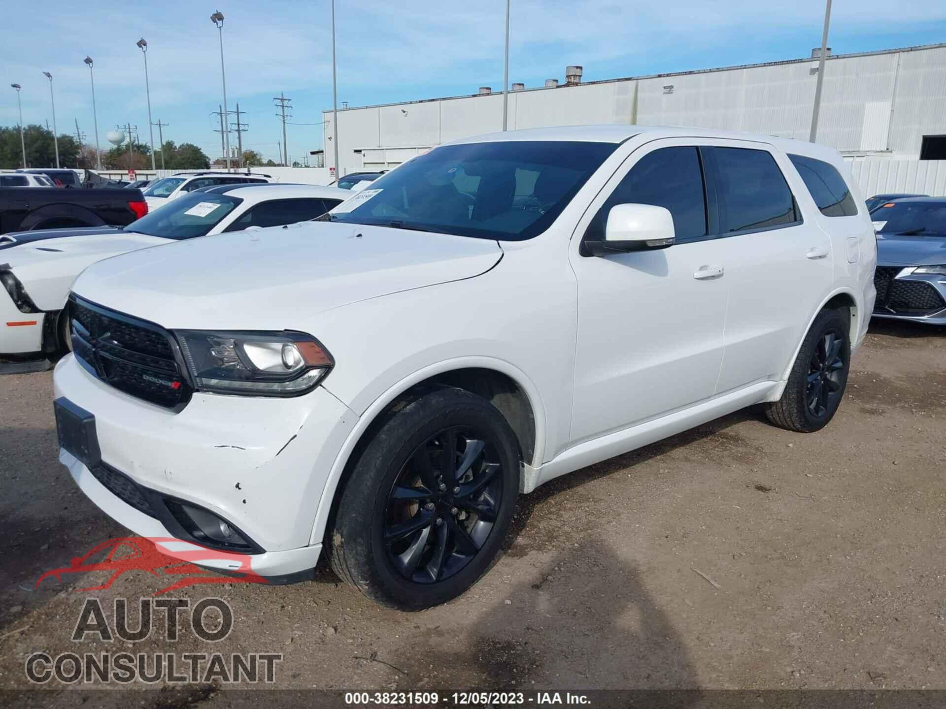 DODGE DURANGO 2017 - 1C4RDJDGXHC817396
