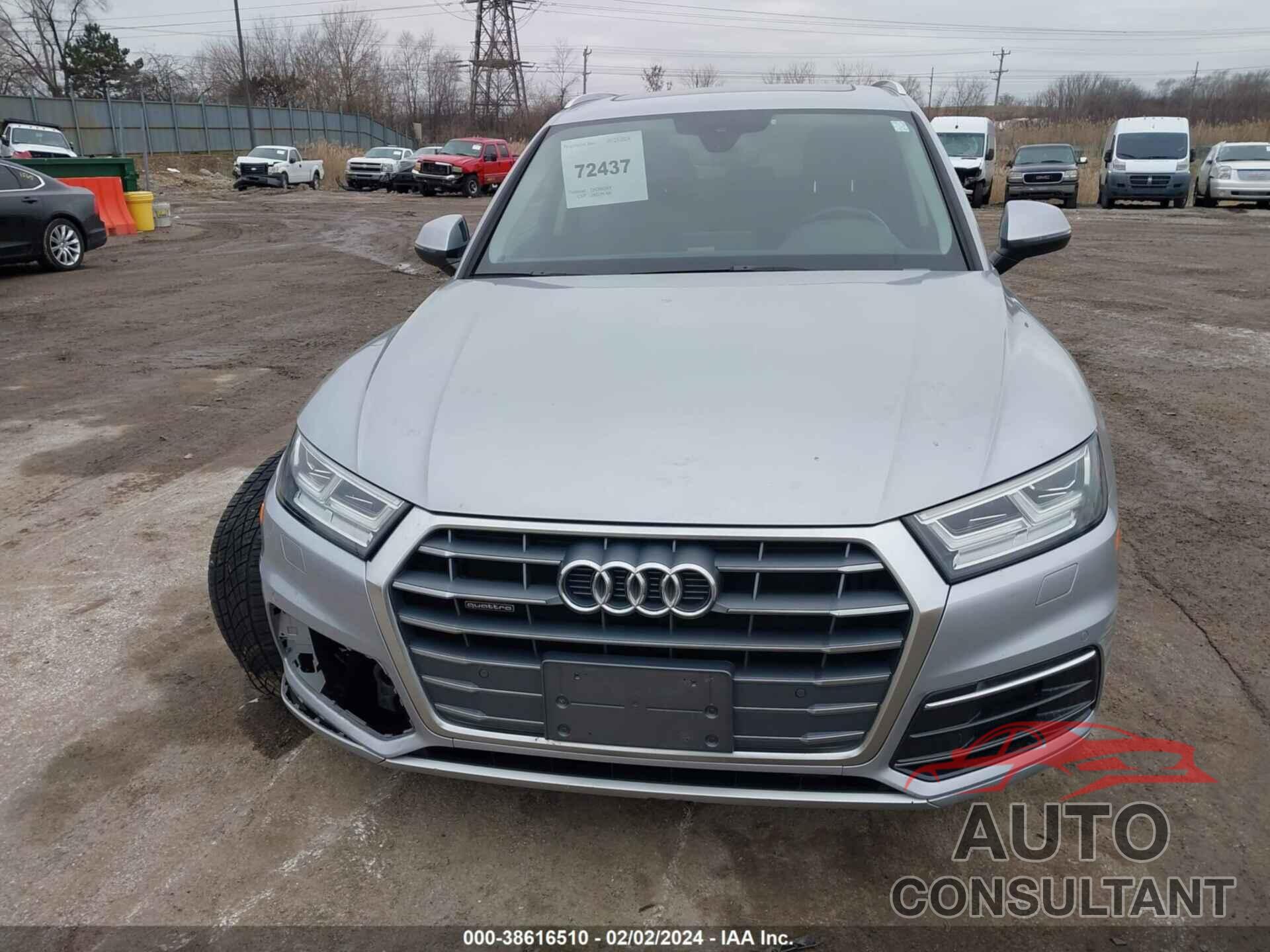 AUDI Q5 2018 - WA1BNAFY7J2118401