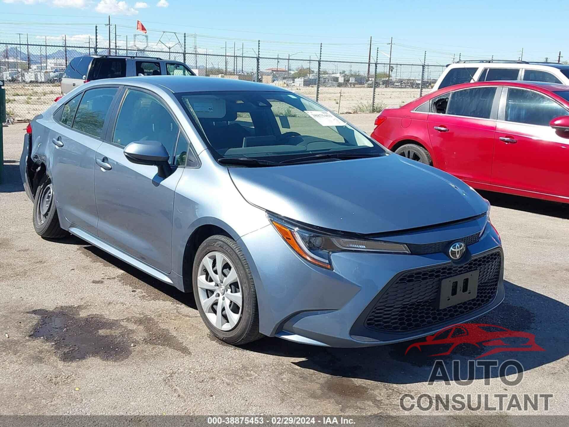 TOYOTA COROLLA 2020 - JTDEPRAE6LJ027959