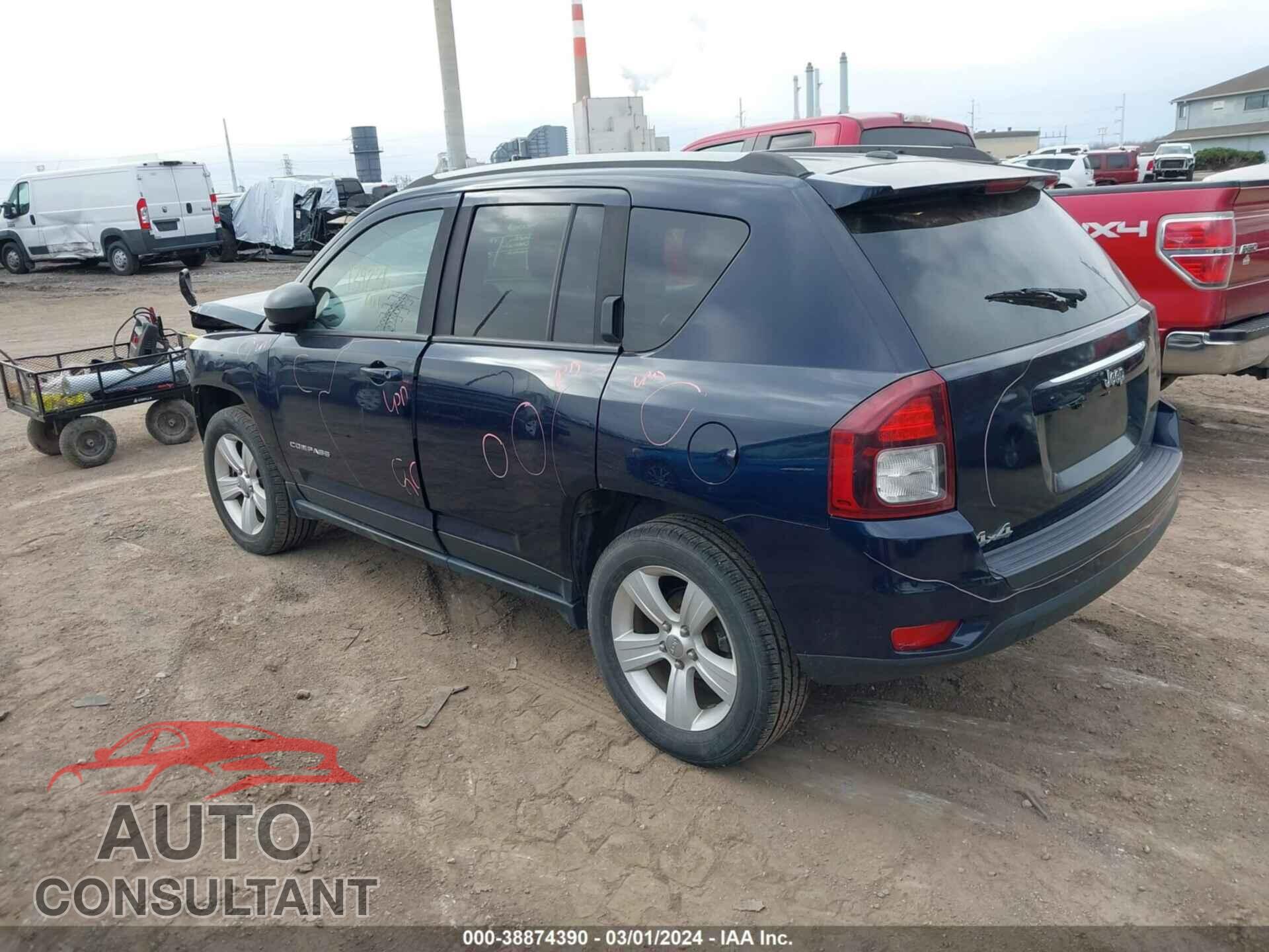 JEEP COMPASS 2016 - 1C4NJDBB4GD741649
