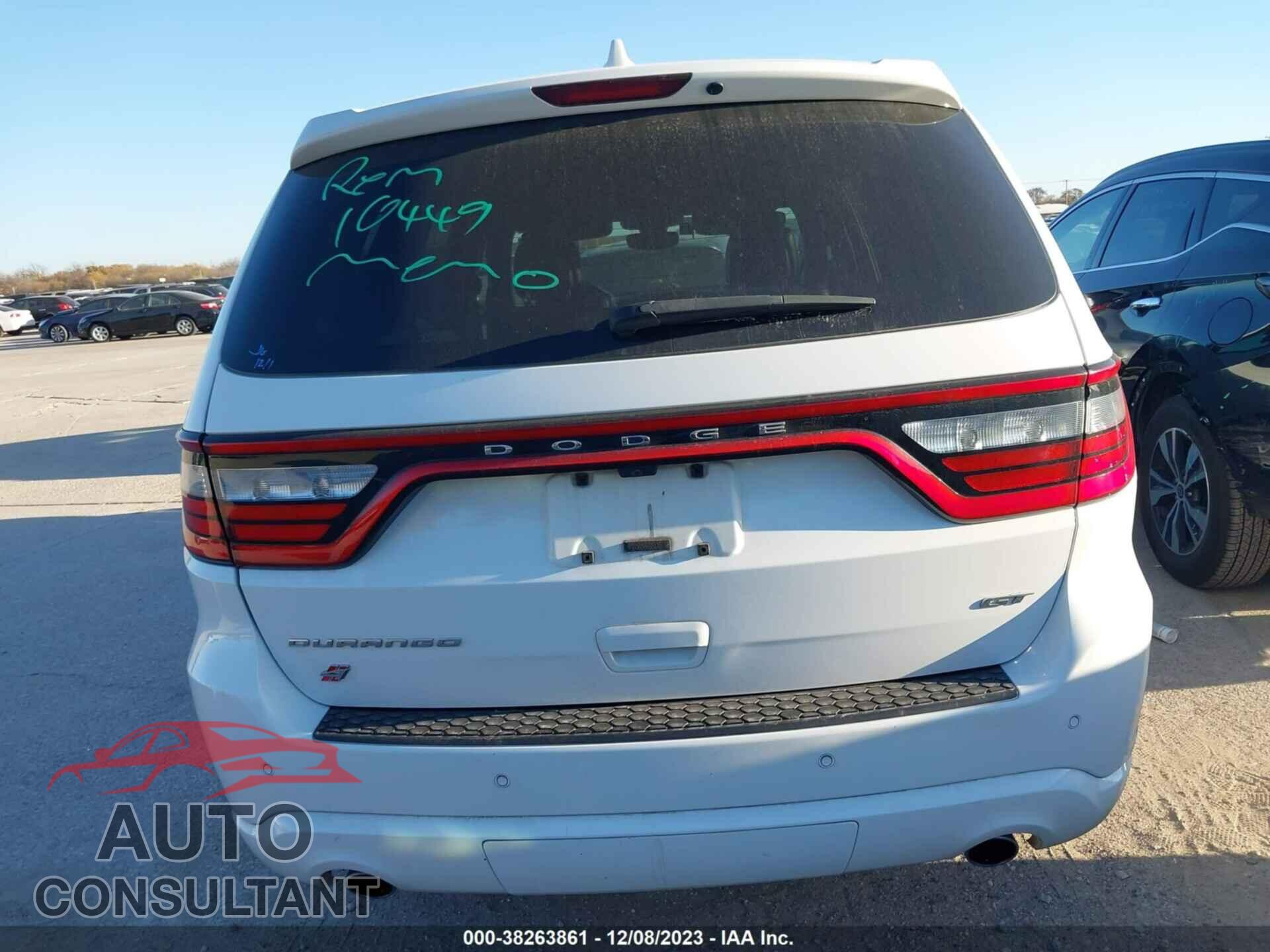 DODGE DURANGO 2020 - 1C4RDJDG7LC261458