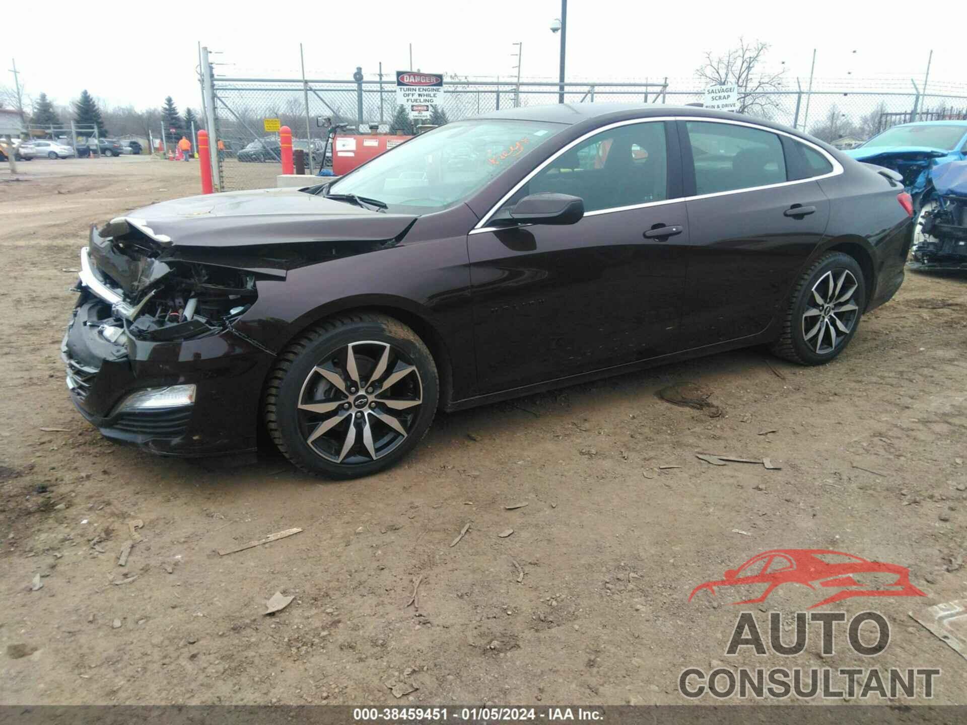 CHEVROLET MALIBU 2021 - 1G1ZG5ST1MF028635