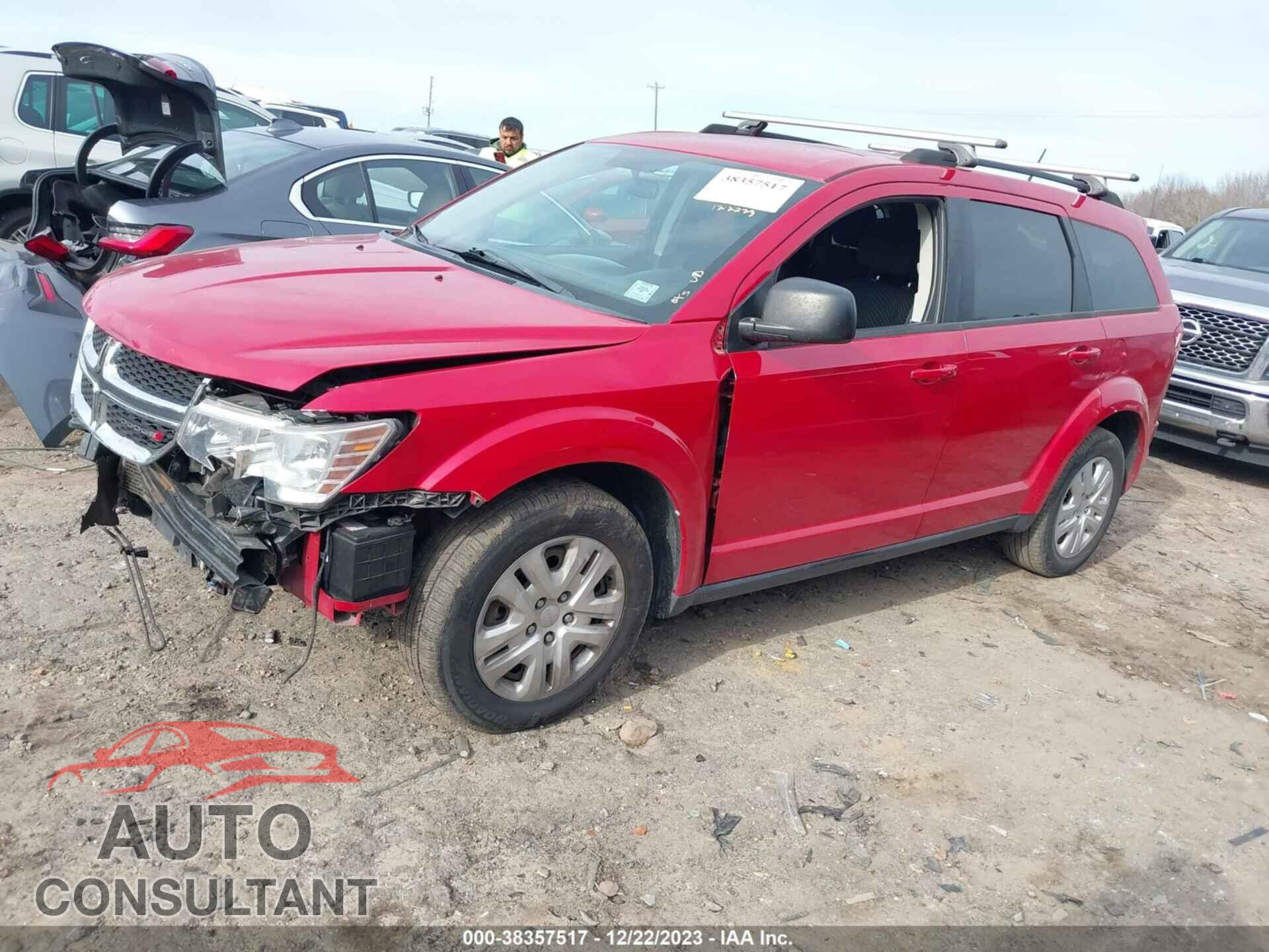 DODGE JOURNEY 2017 - 3C4PDCABXHT524291