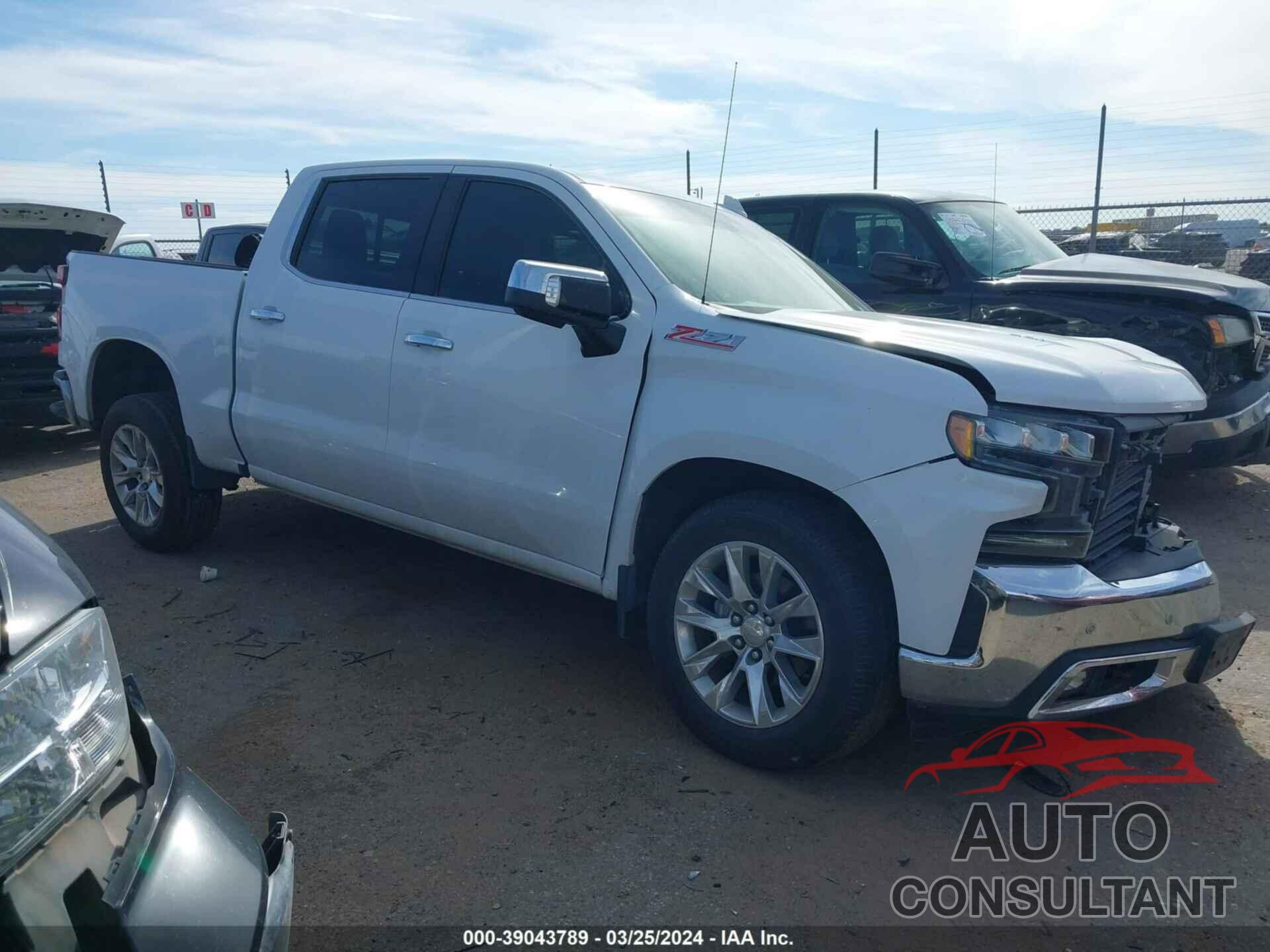 CHEVROLET SILVERADO 1500 2020 - 1GCUYGELXLZ103304