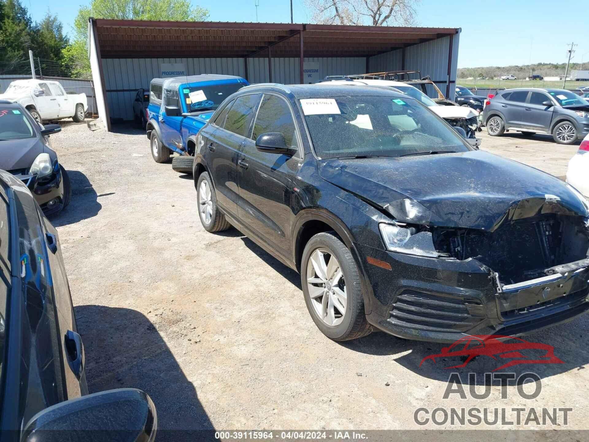 AUDI Q3 2018 - WA1BCCFS8JR019462