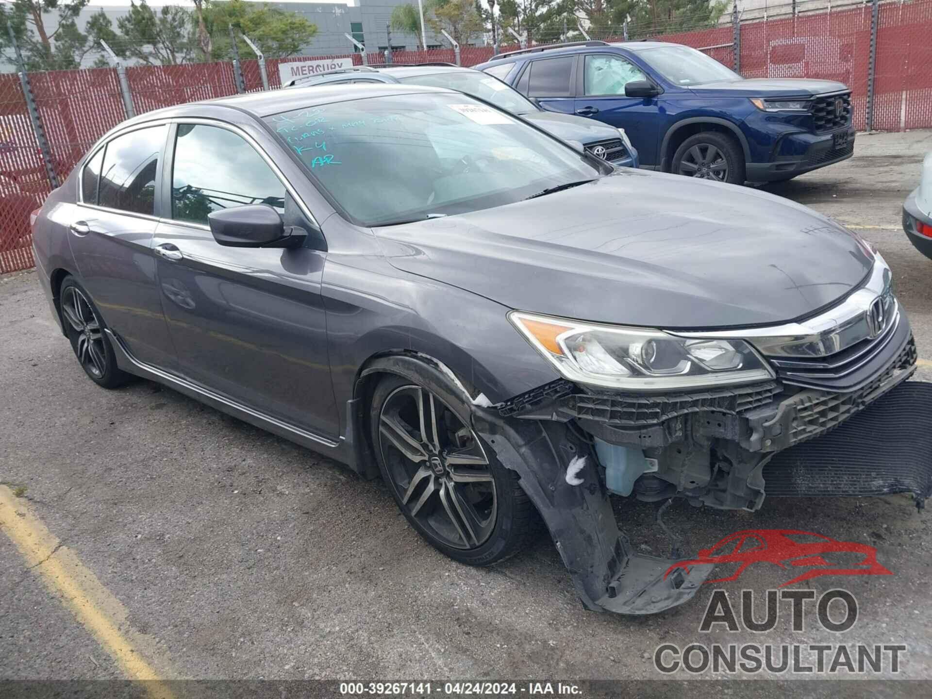 HONDA ACCORD 2017 - 1HGCR2F15HA033761
