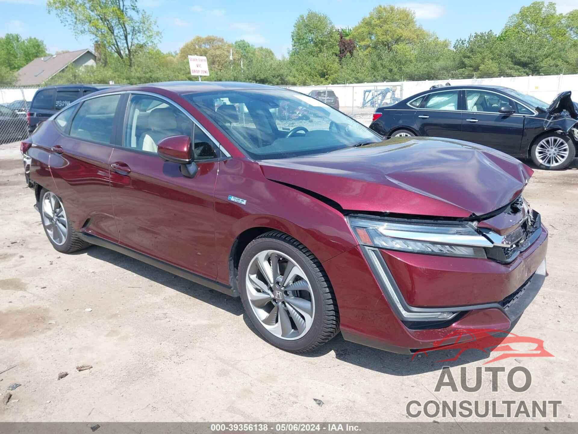 HONDA CLARITY PLUG-IN HYBRID 2018 - JHMZC5F3XJC016072