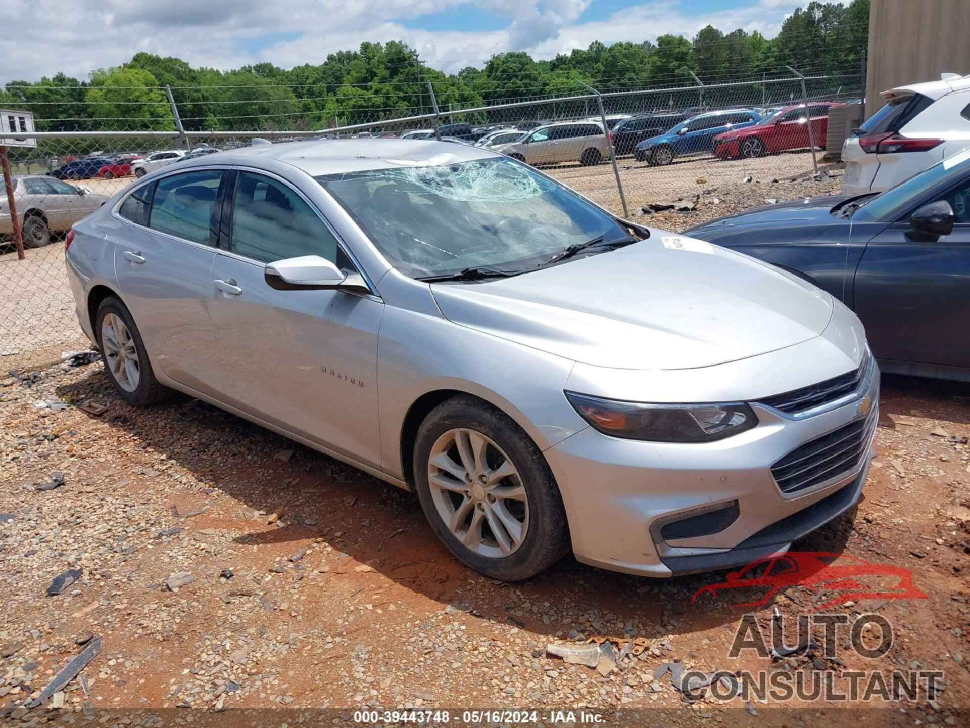 CHEVROLET MALIBU 2016 - 1G1ZE5ST3GF206684