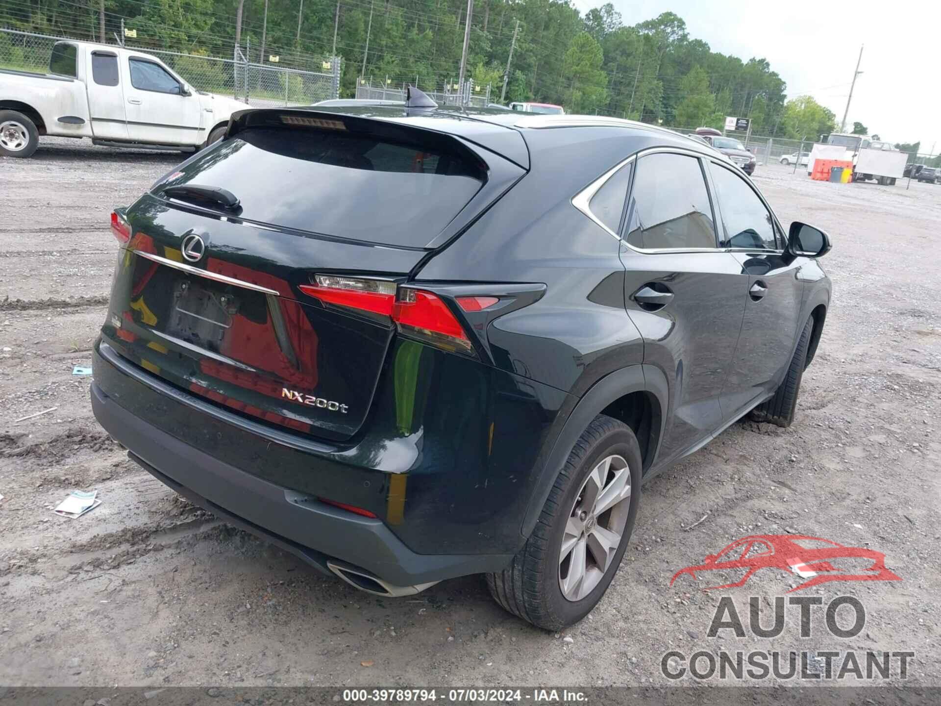 LEXUS NX 200T 2017 - JTJYARBZ9H2083196