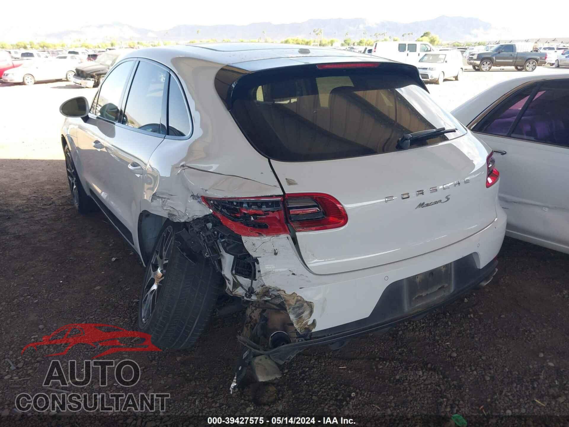 PORSCHE MACAN 2017 - WP1AB2A53HLB12871