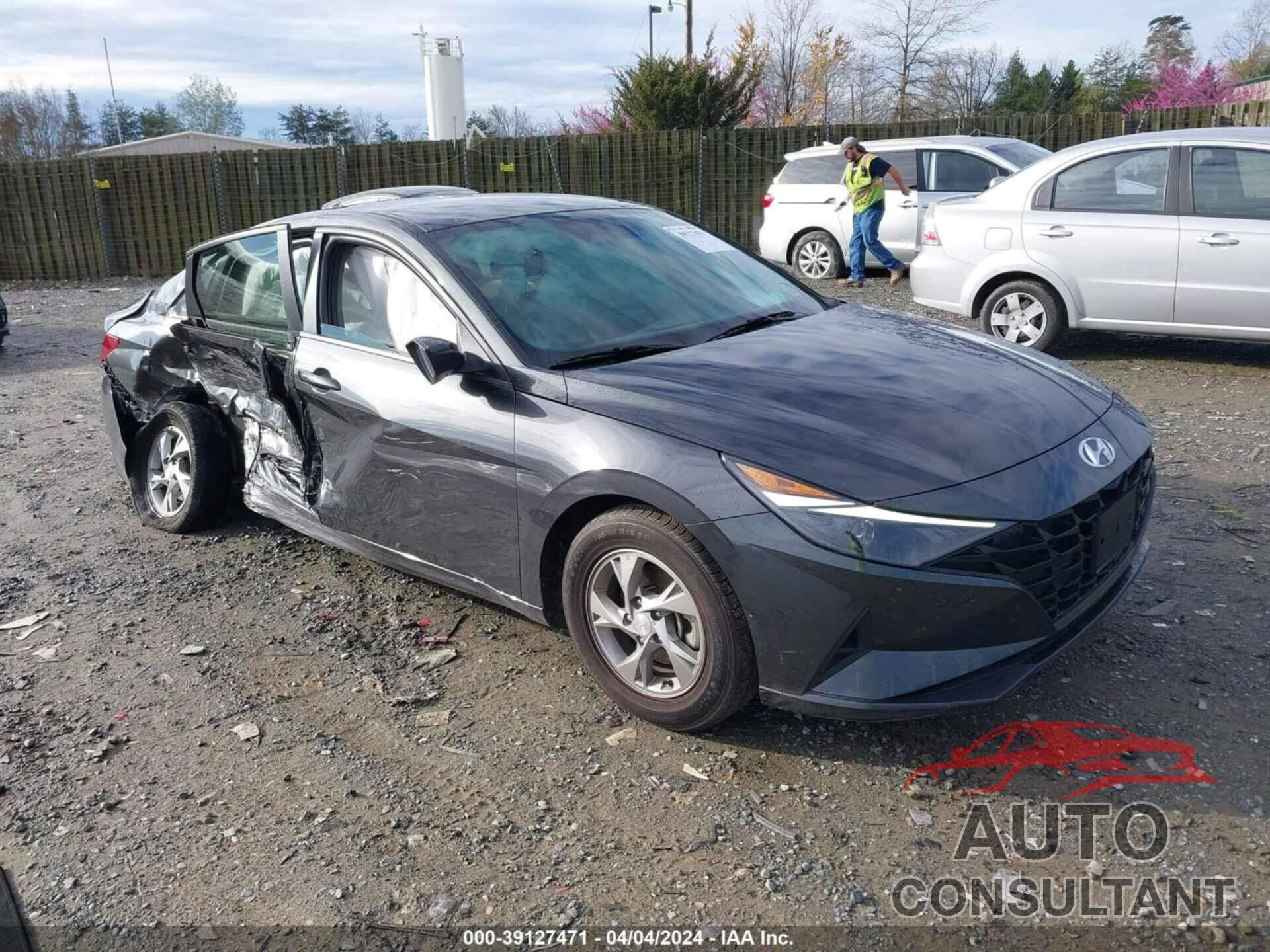 HYUNDAI ELANTRA 2022 - 5NPLL4AG0NH072415