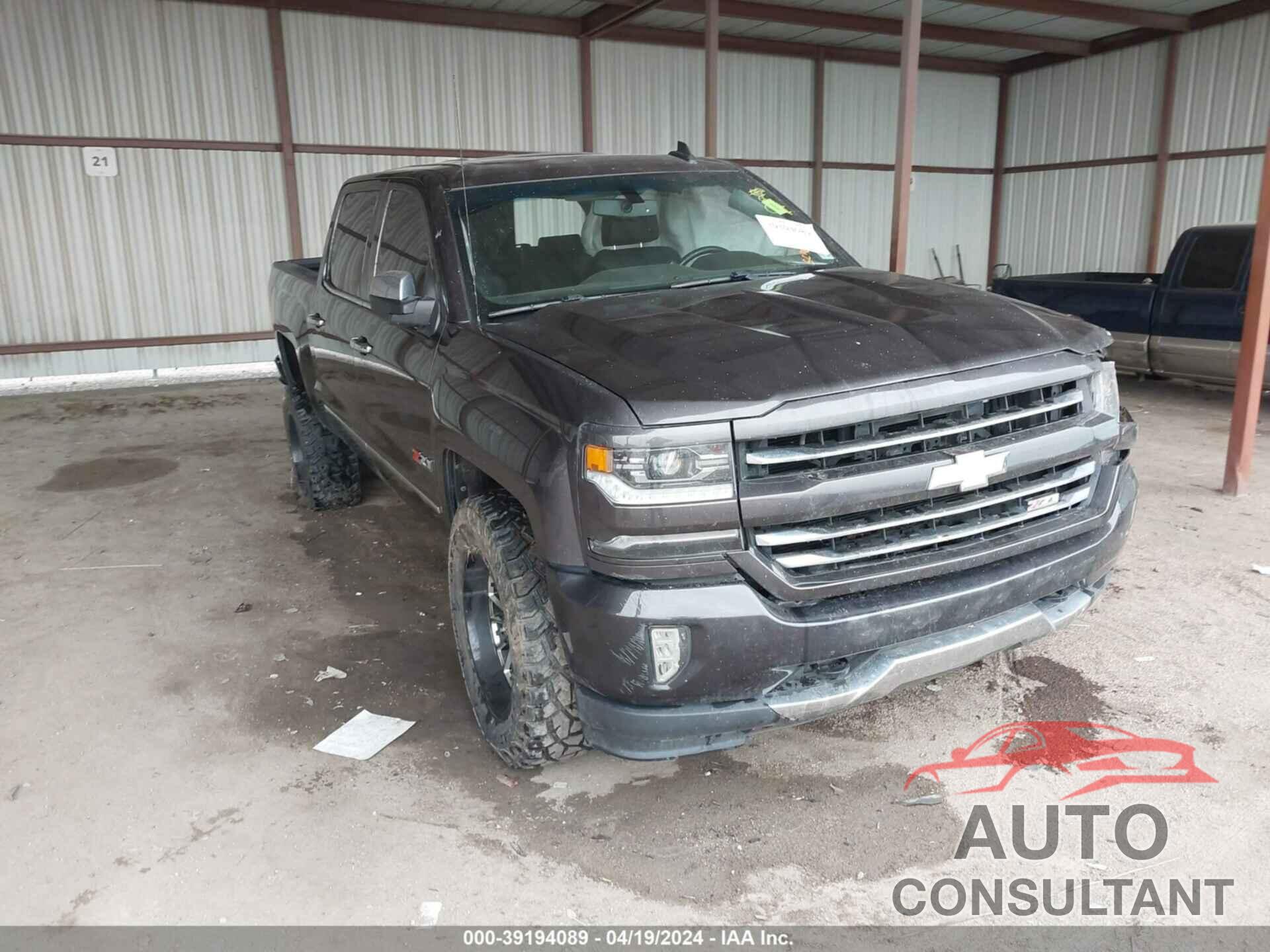 CHEVROLET SILVERADO 2016 - 3GCUKSEC2GG319528