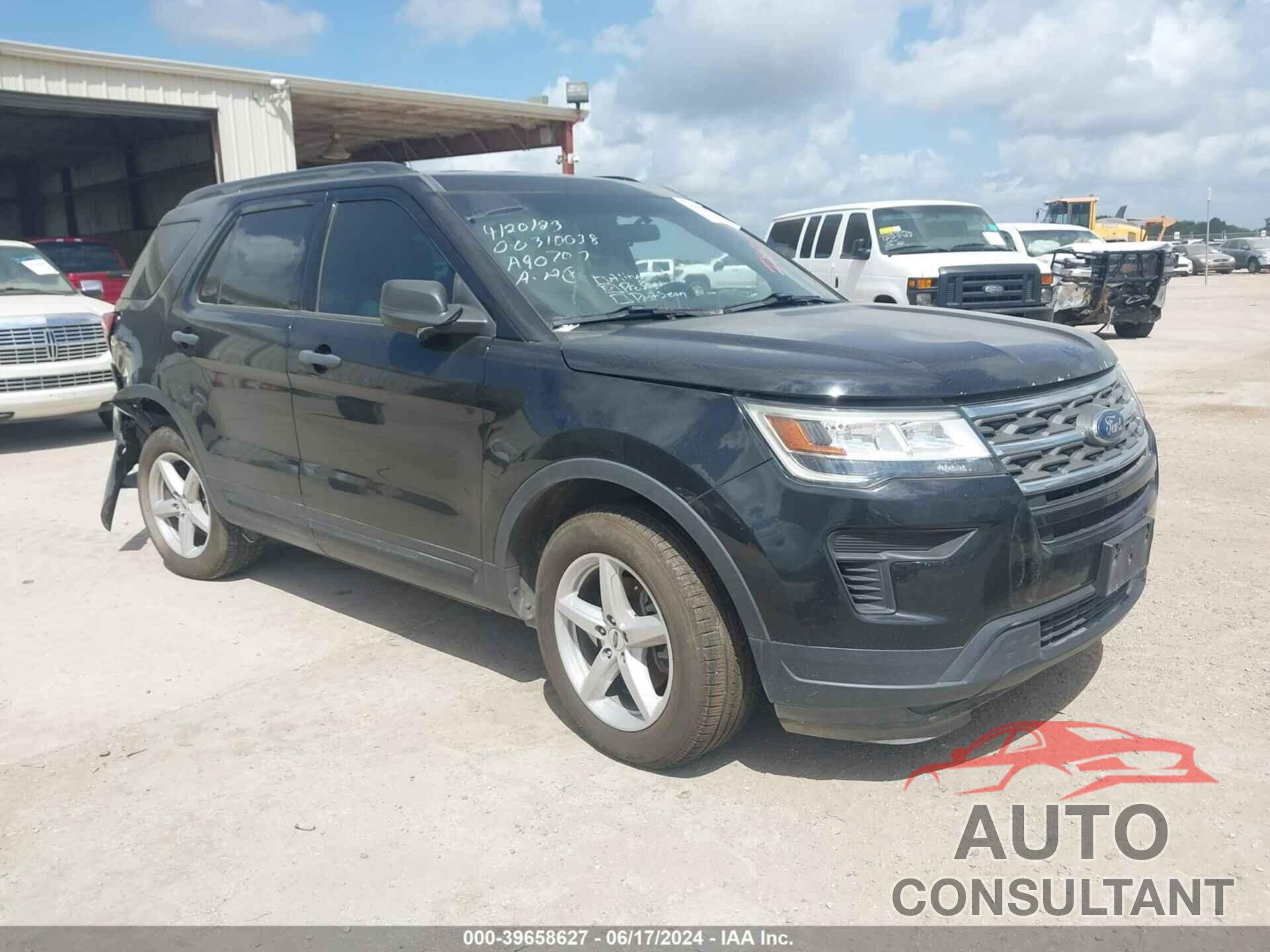 FORD EXPLORER 2018 - 1FM5K7B86JGA90707